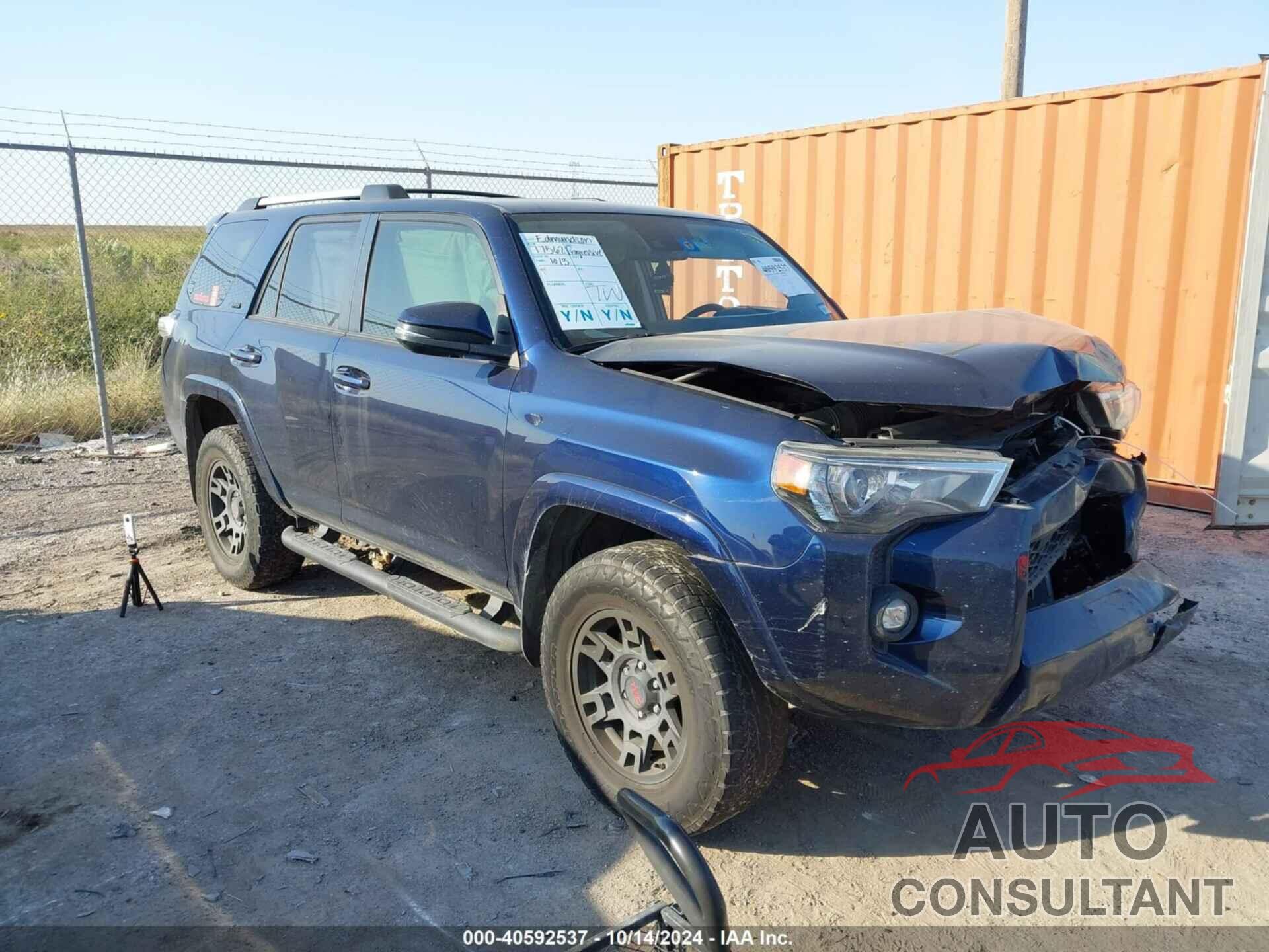 TOYOTA 4RUNNER 2021 - JTENU5JR7M5847347