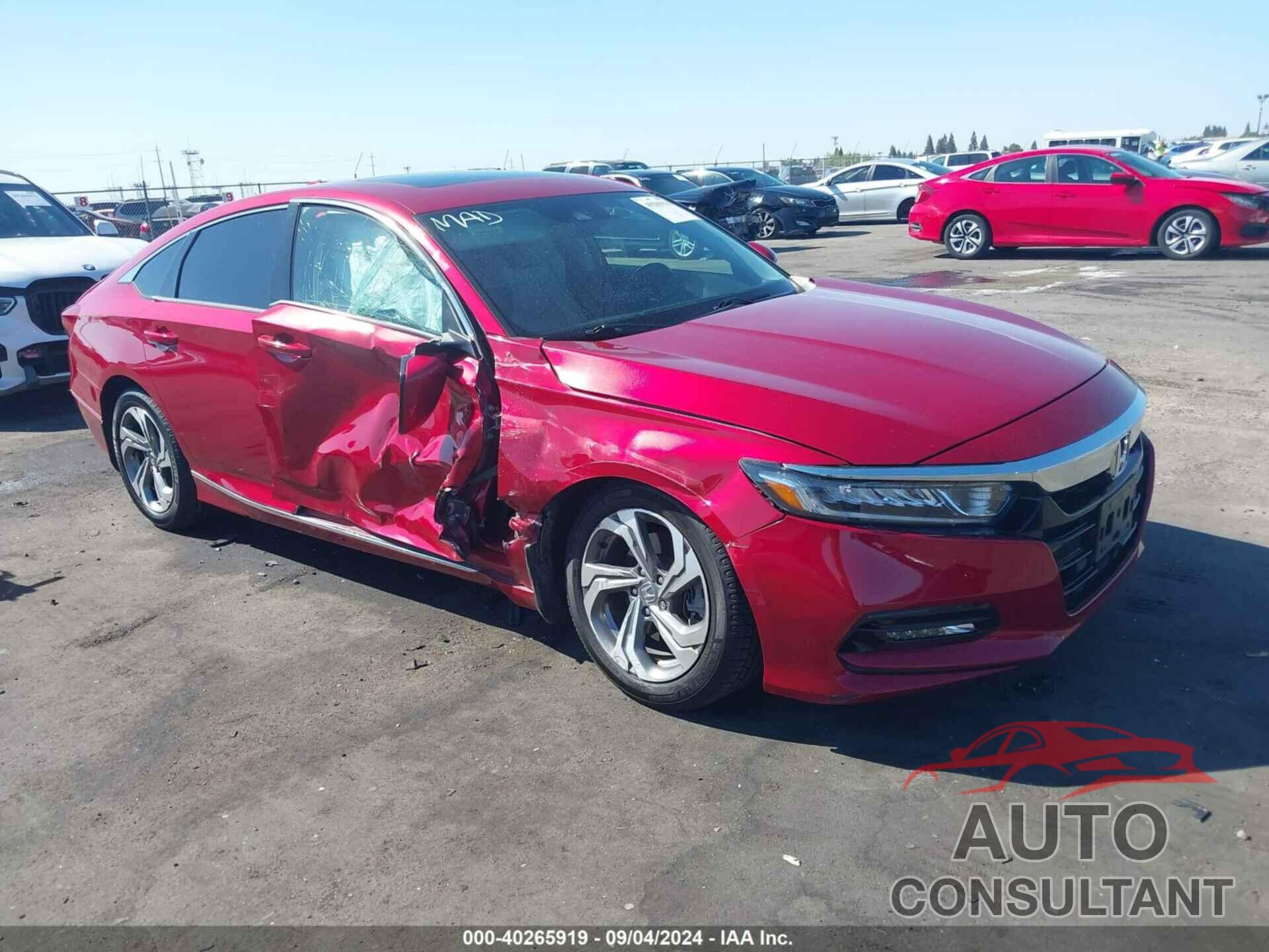 HONDA ACCORD 2018 - 1HGCV2F53JA034248