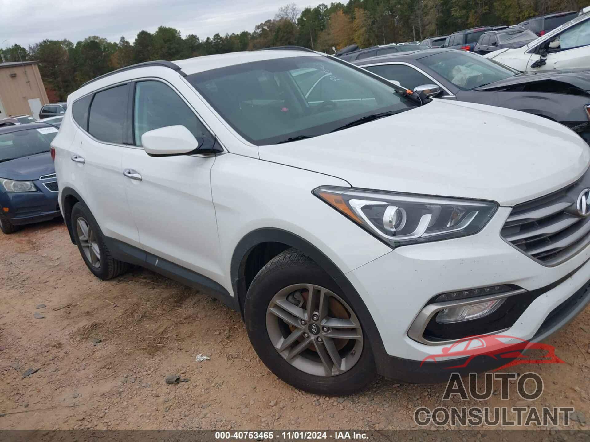 HYUNDAI SANTA FE SPORT 2017 - 5XYZUDLB6HG434669