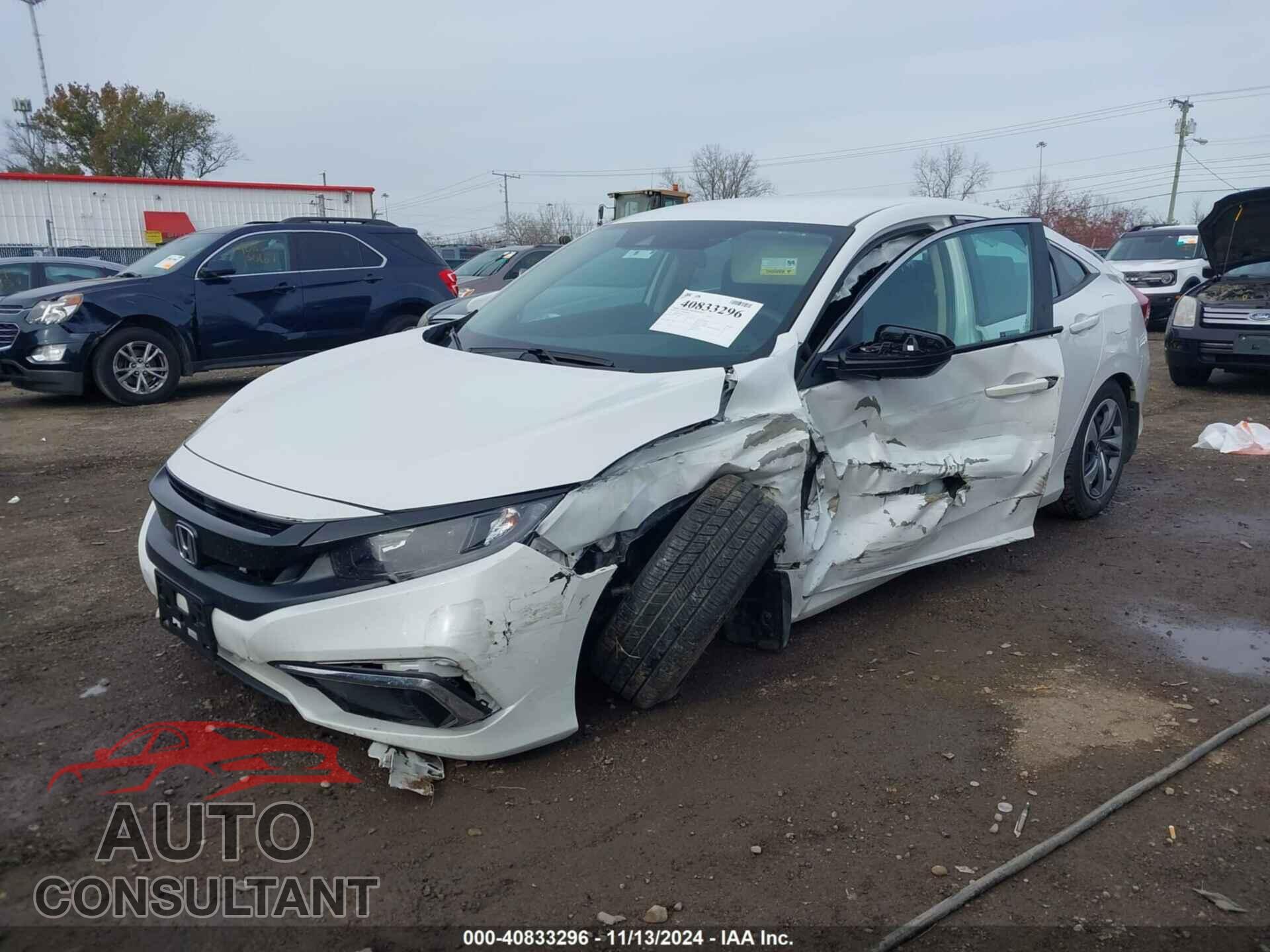 HONDA CIVIC 2019 - 2HGFC2F60KH542711