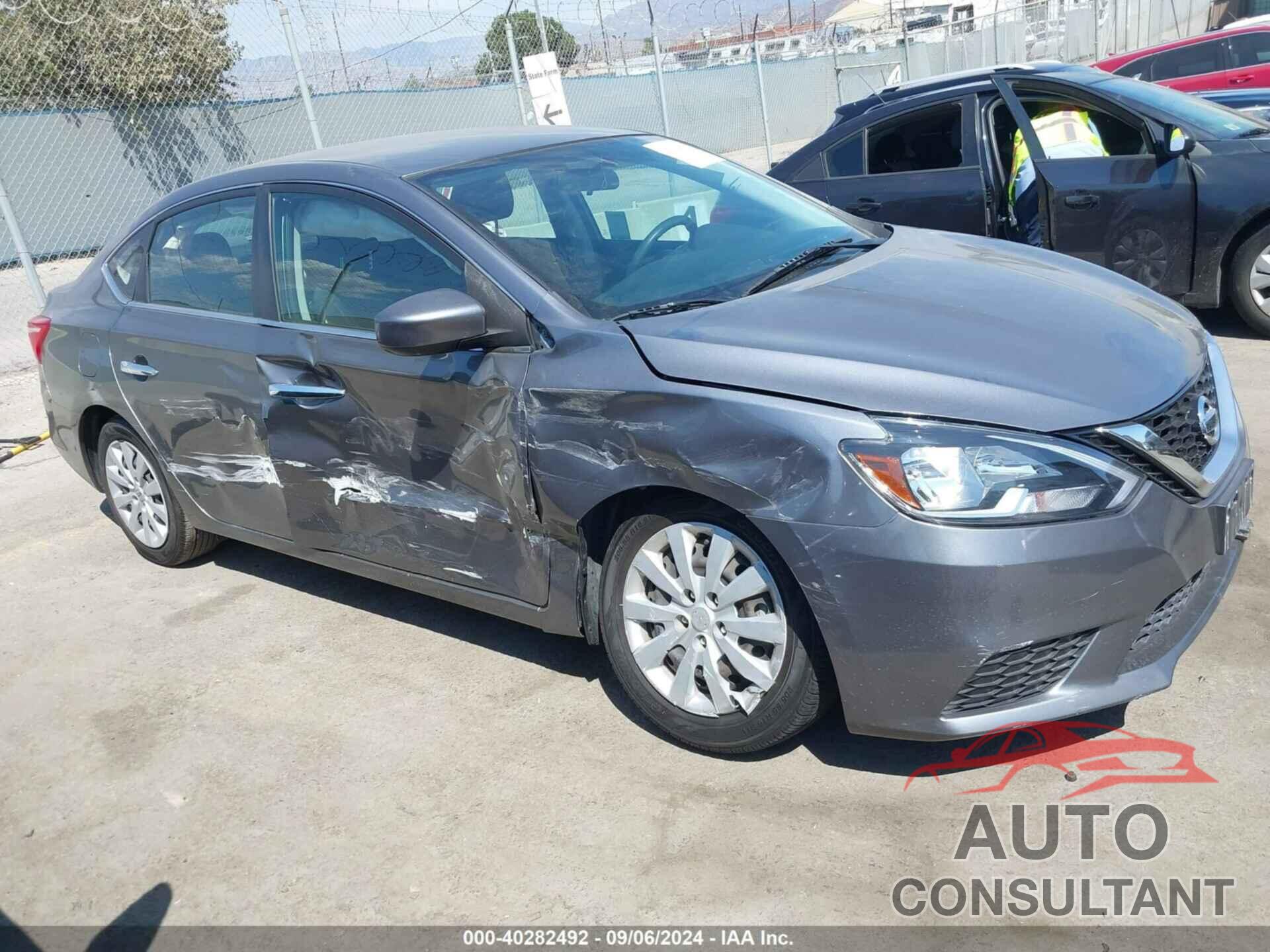 NISSAN SENTRA 2019 - 3N1AB7AP3KY363987