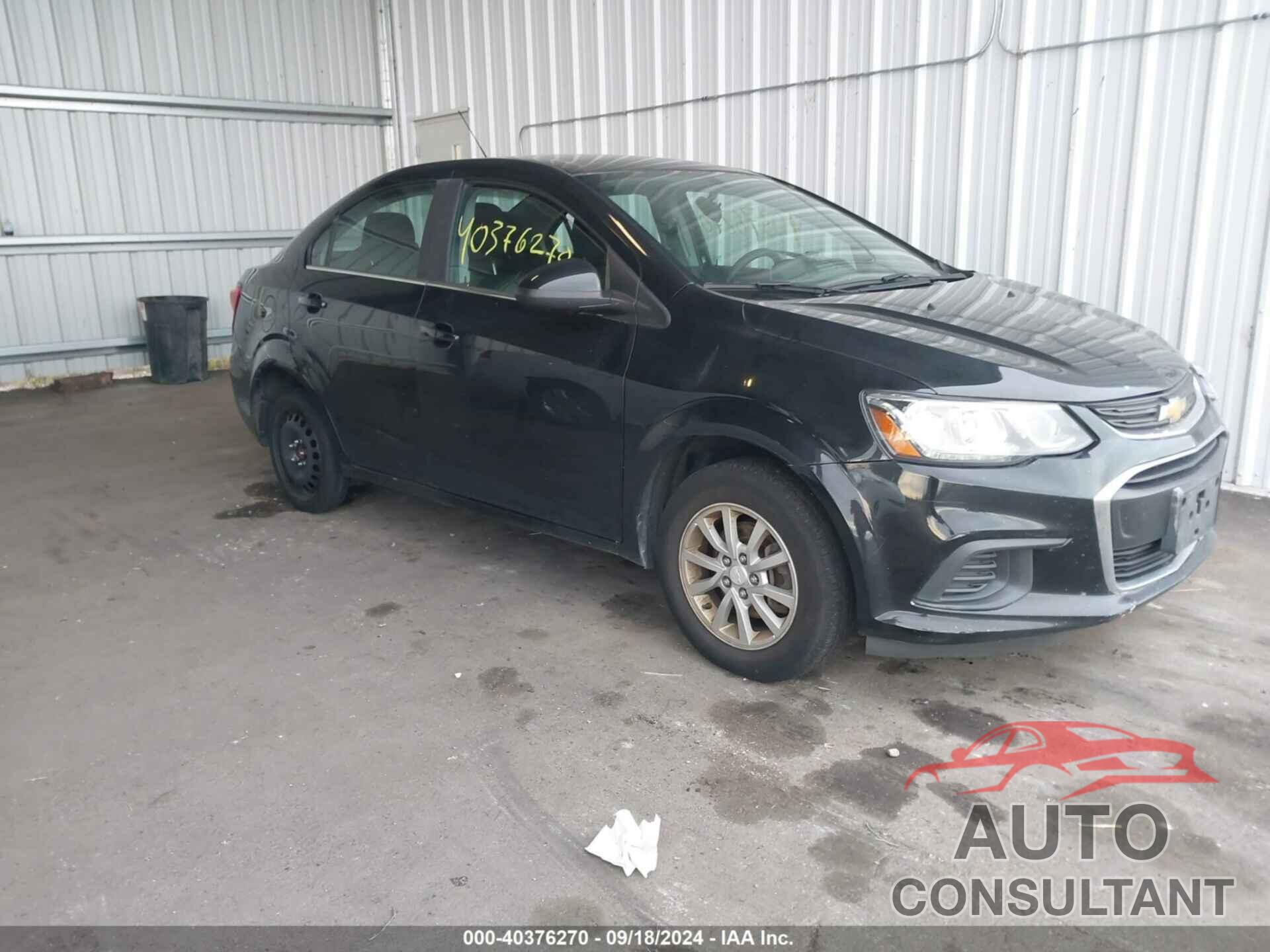 CHEVROLET SONIC 2017 - 1G1JD5SG9H4108680