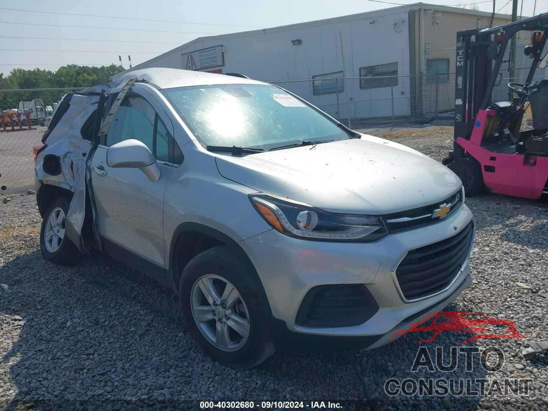 CHEVROLET TRAX 2018 - KL7CJPSB4JB586643