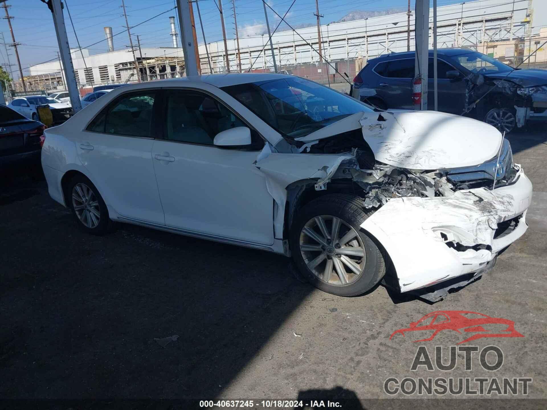 TOYOTA CAMRY HYBRID 2012 - 4T1BD1FK3CU028329