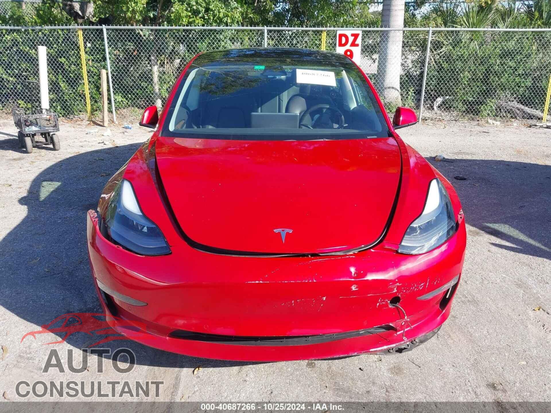 TESLA MODEL 3 2021 - 5YJ3E1EA5MF087956