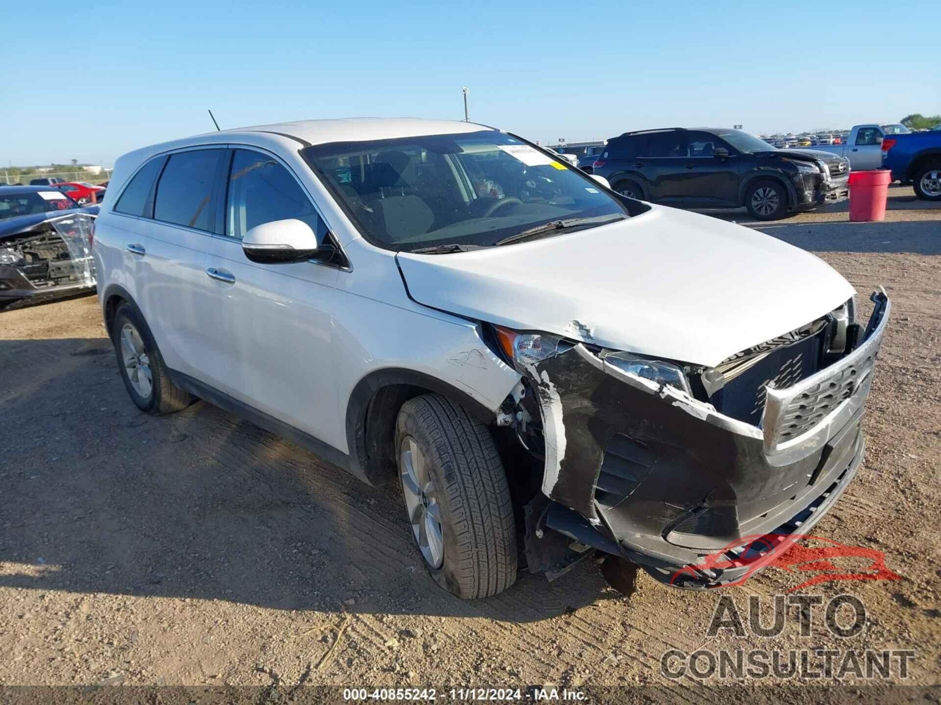 KIA SORENTO 2019 - 5XYPG4A36KG575257