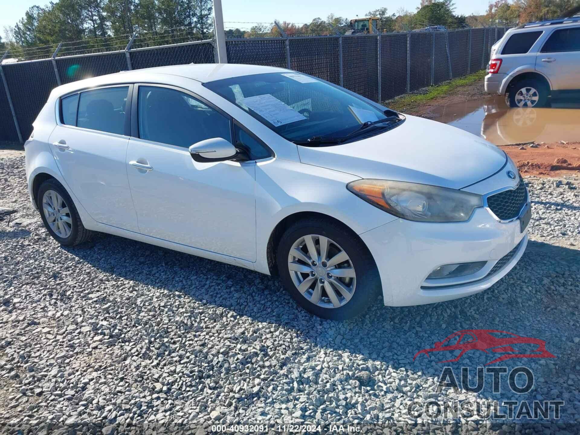 KIA FORTE 2014 - KNAFX5A87E5241648