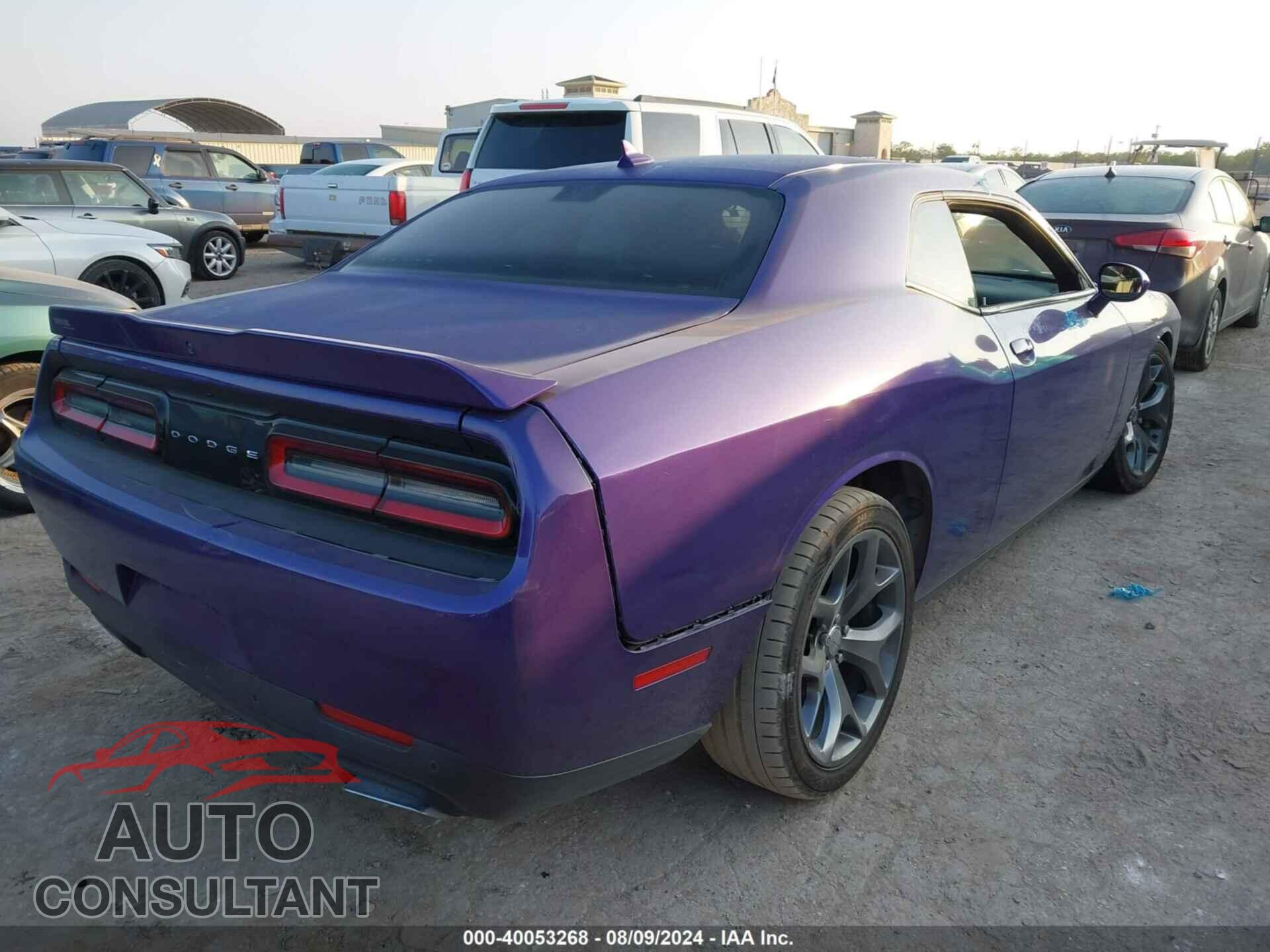 DODGE CHALLENGER 2016 - 2C3CDZAGXGH158440