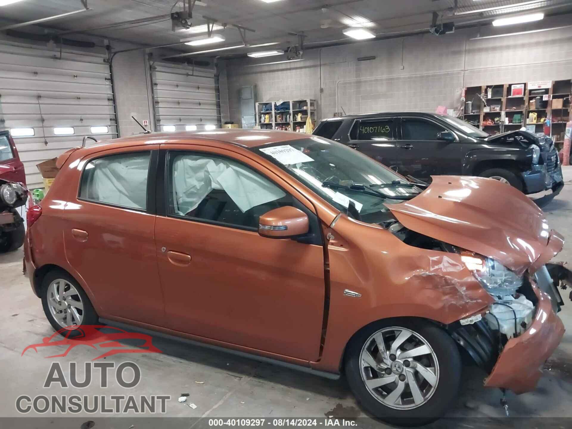 MITSUBISHI MIRAGE 2017 - ML32A4HJ3HH014792