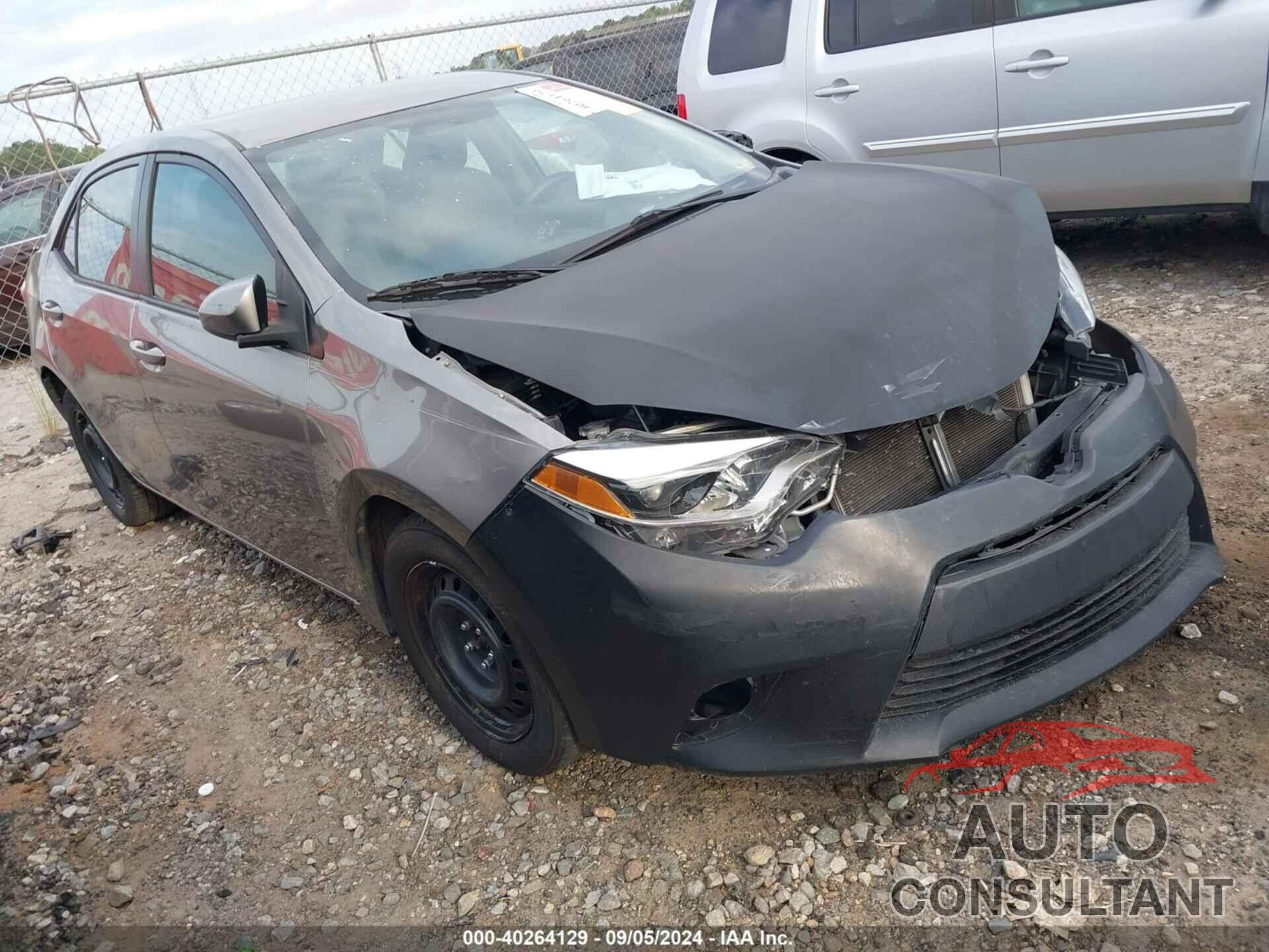 TOYOTA COROLLA 2016 - 2T1BURHE7GC603030