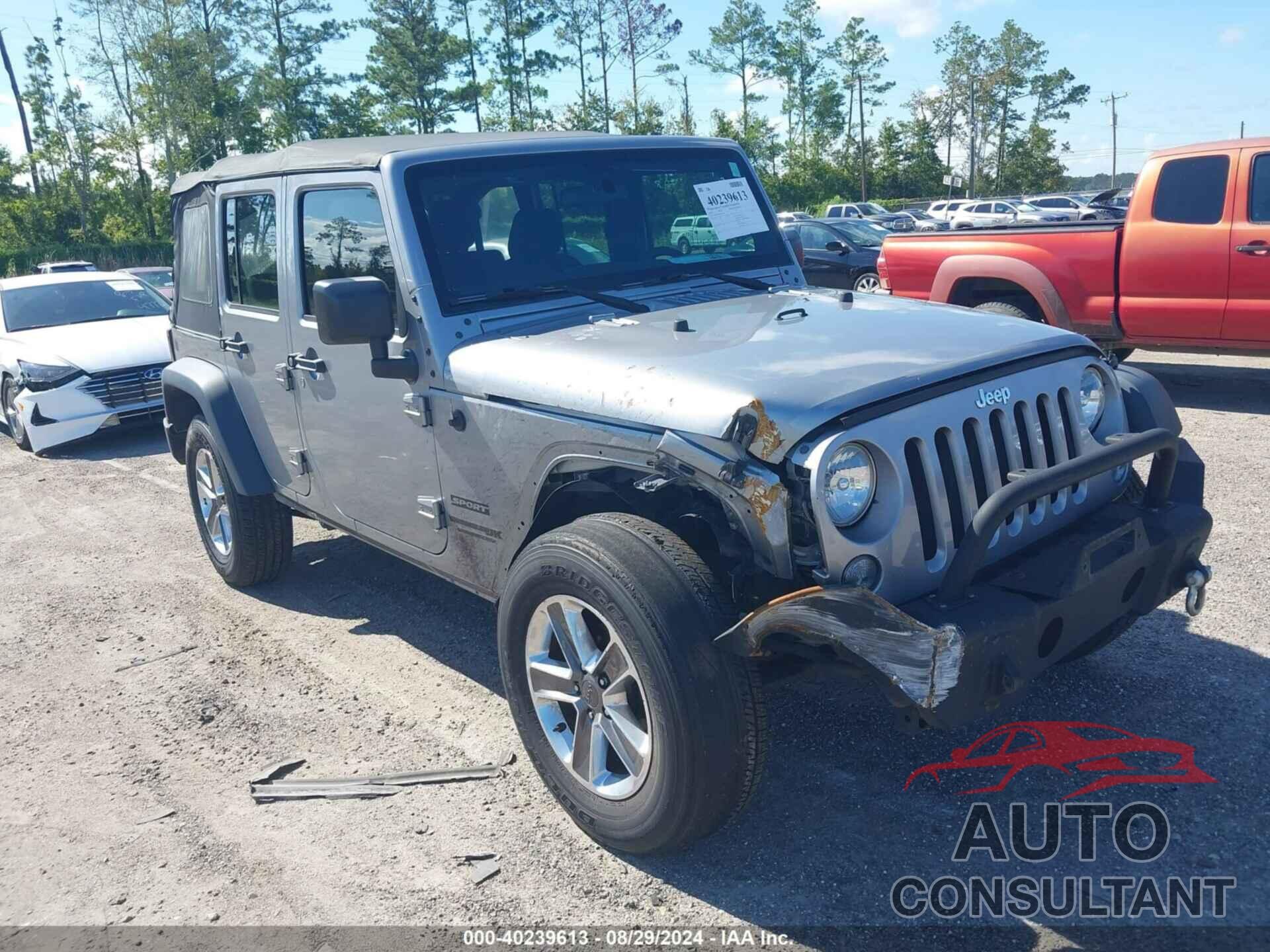 JEEP WRANGLER JK UNLIMITED 2018 - 1C4BJWDG8JL812338