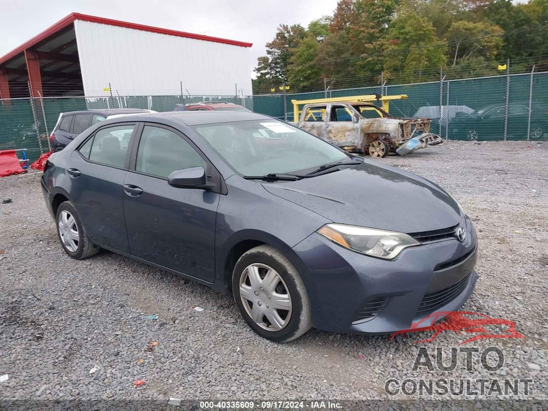TOYOTA COROLLA 2016 - 5YFBURHE6GP473578