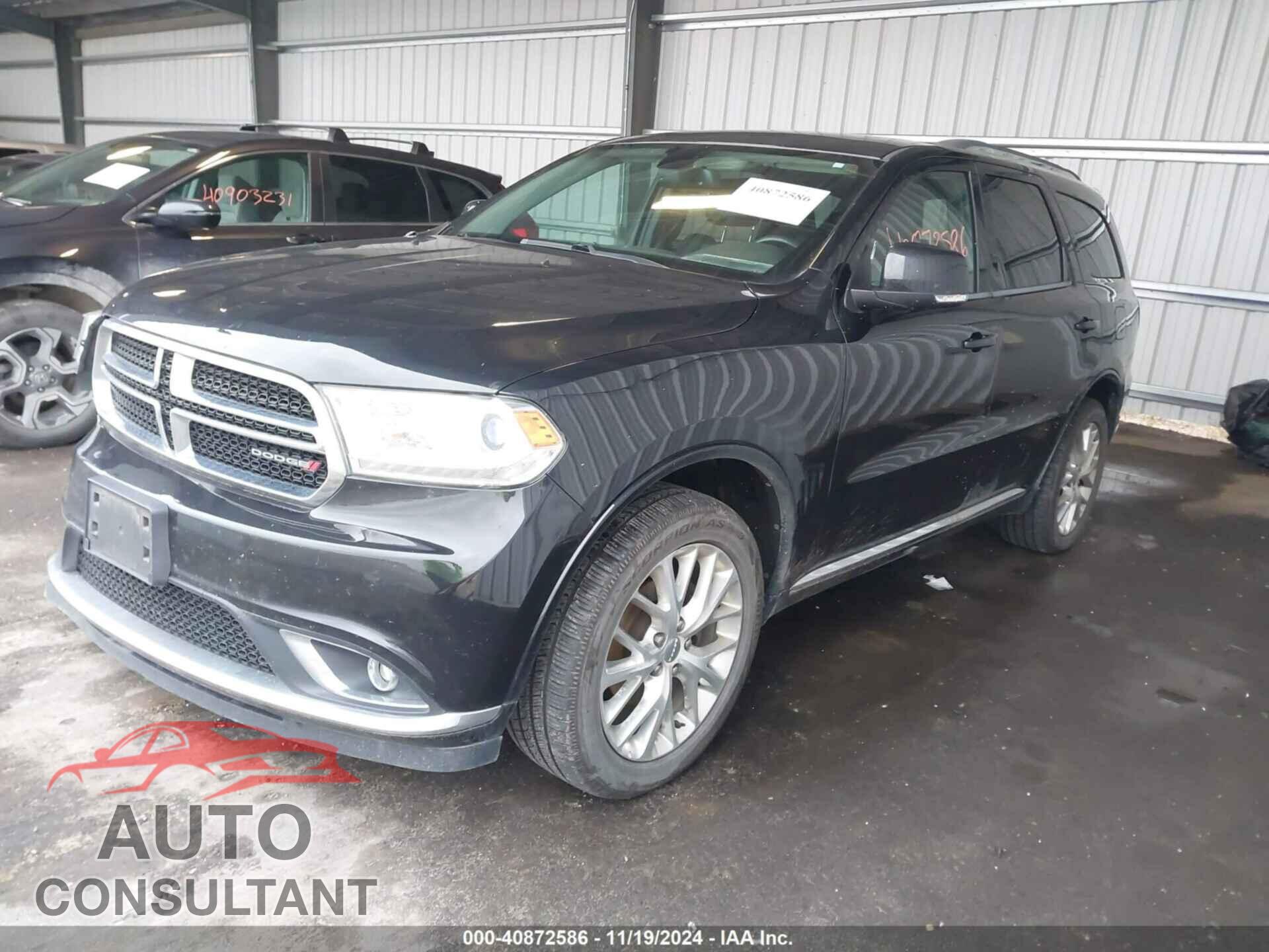 DODGE DURANGO 2016 - 1C4RDJDG6GC397912