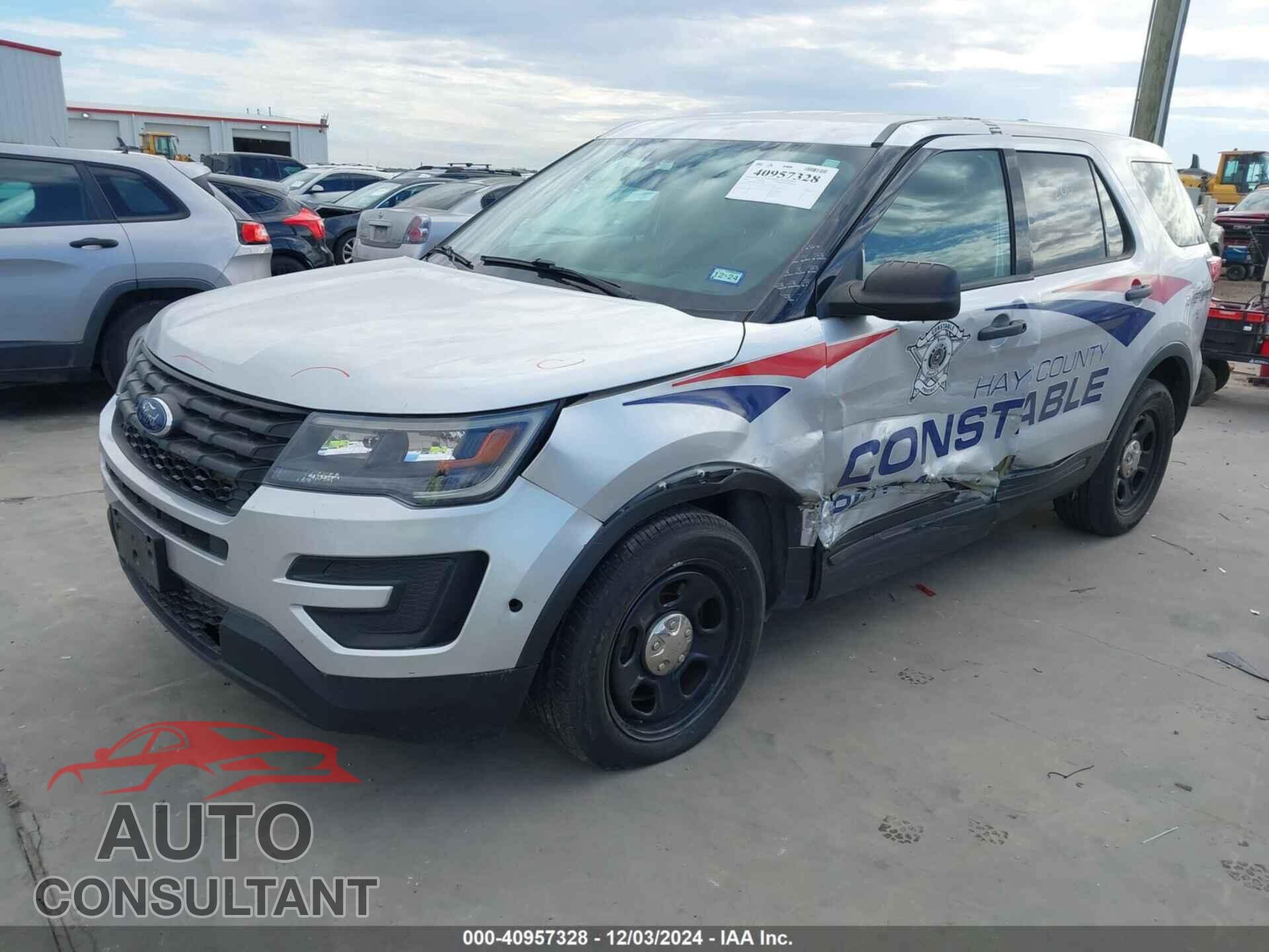 FORD POLICE INTERCEPTOR UTILITY 2018 - 1FM5K8AR2JGB12881