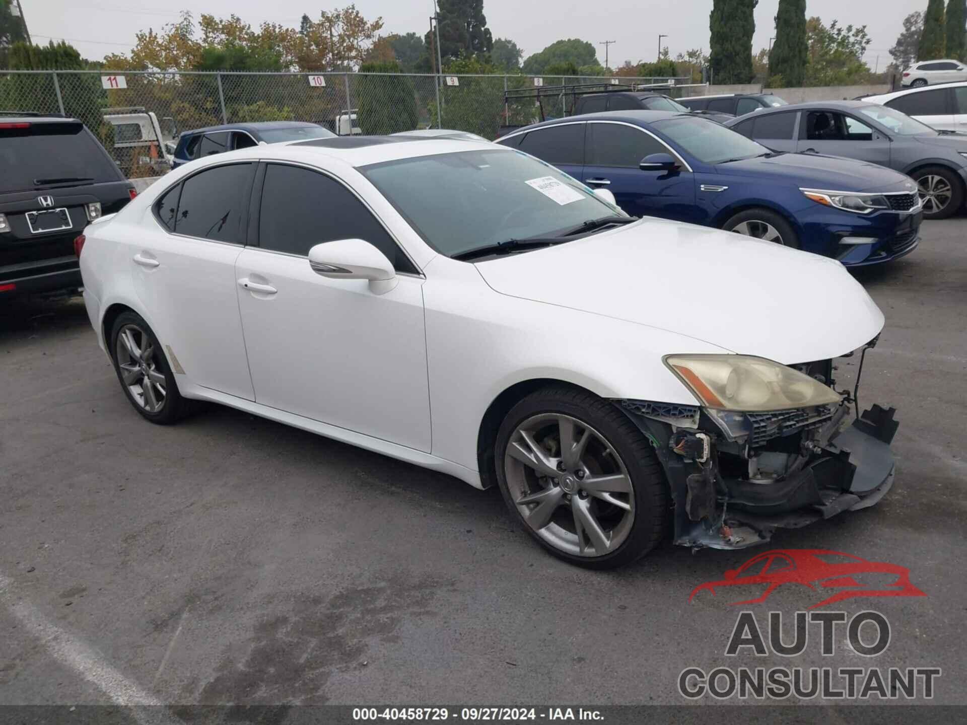 LEXUS IS 250 2010 - JTHBF5C26A5117246