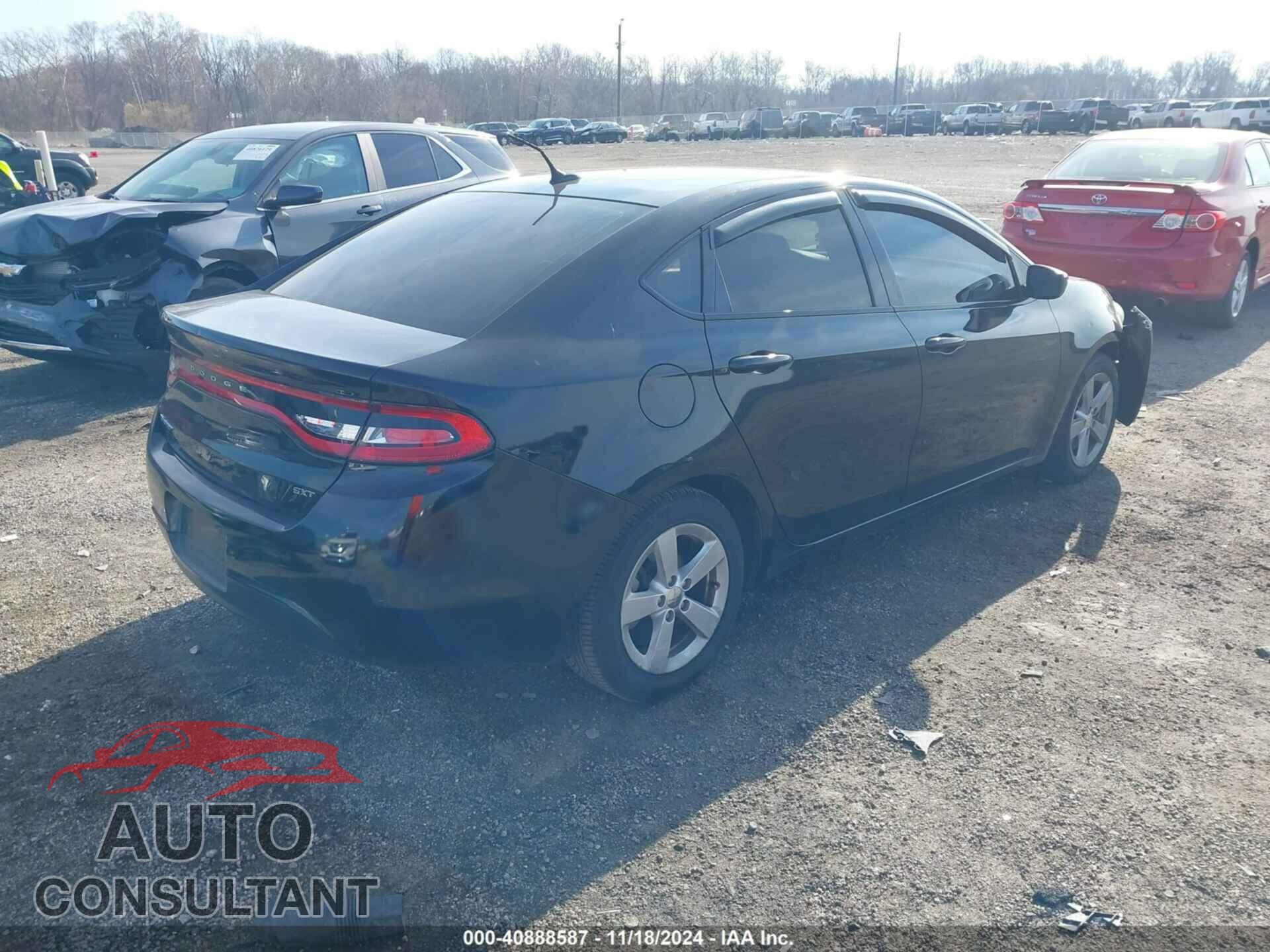 DODGE DART 2015 - 1C3CDFBB9FD363082