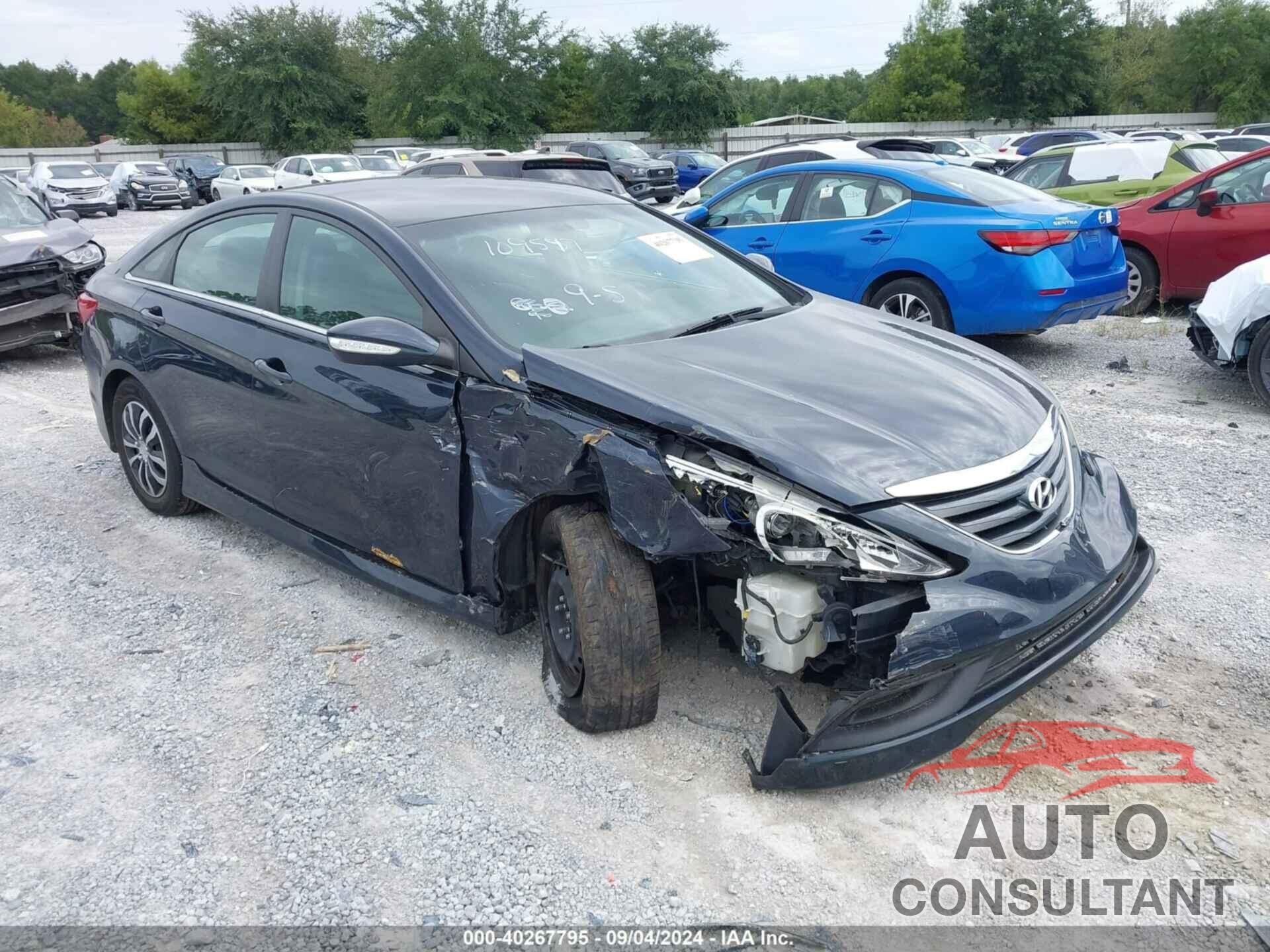 HYUNDAI SONATA 2014 - 5NPEB4AC9EH902317