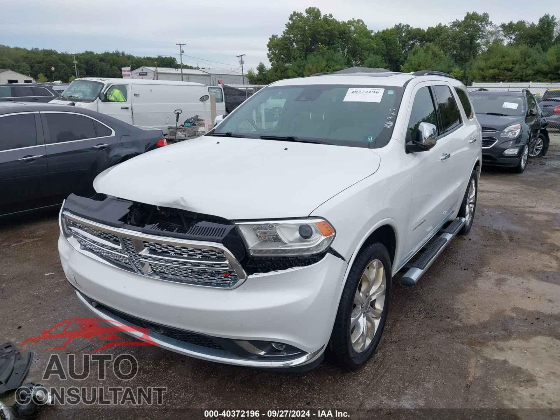 DODGE DURANGO 2017 - 1C4SDJET5HC623372