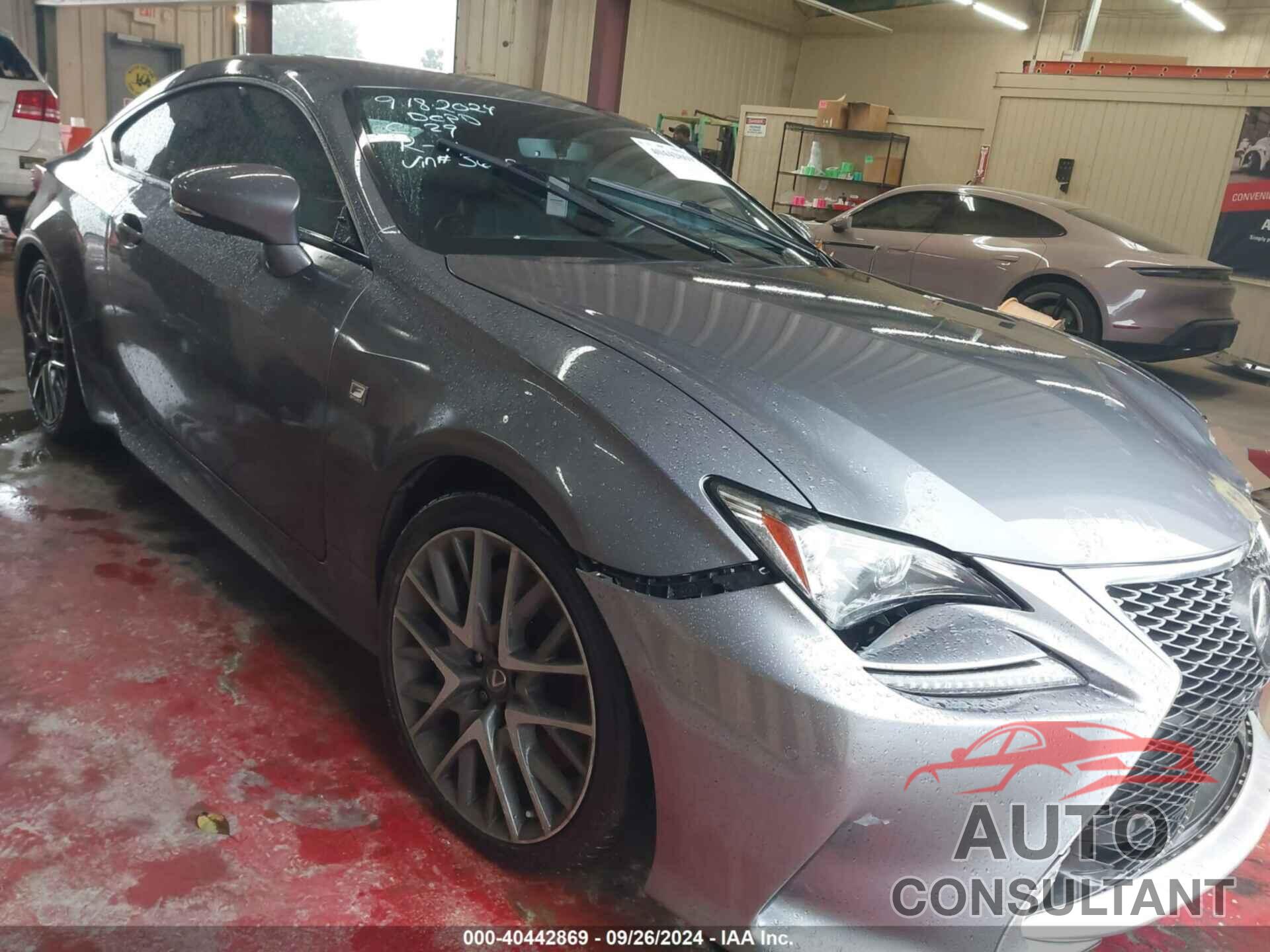 LEXUS RC 2016 - JTHHA5BC8G5003602