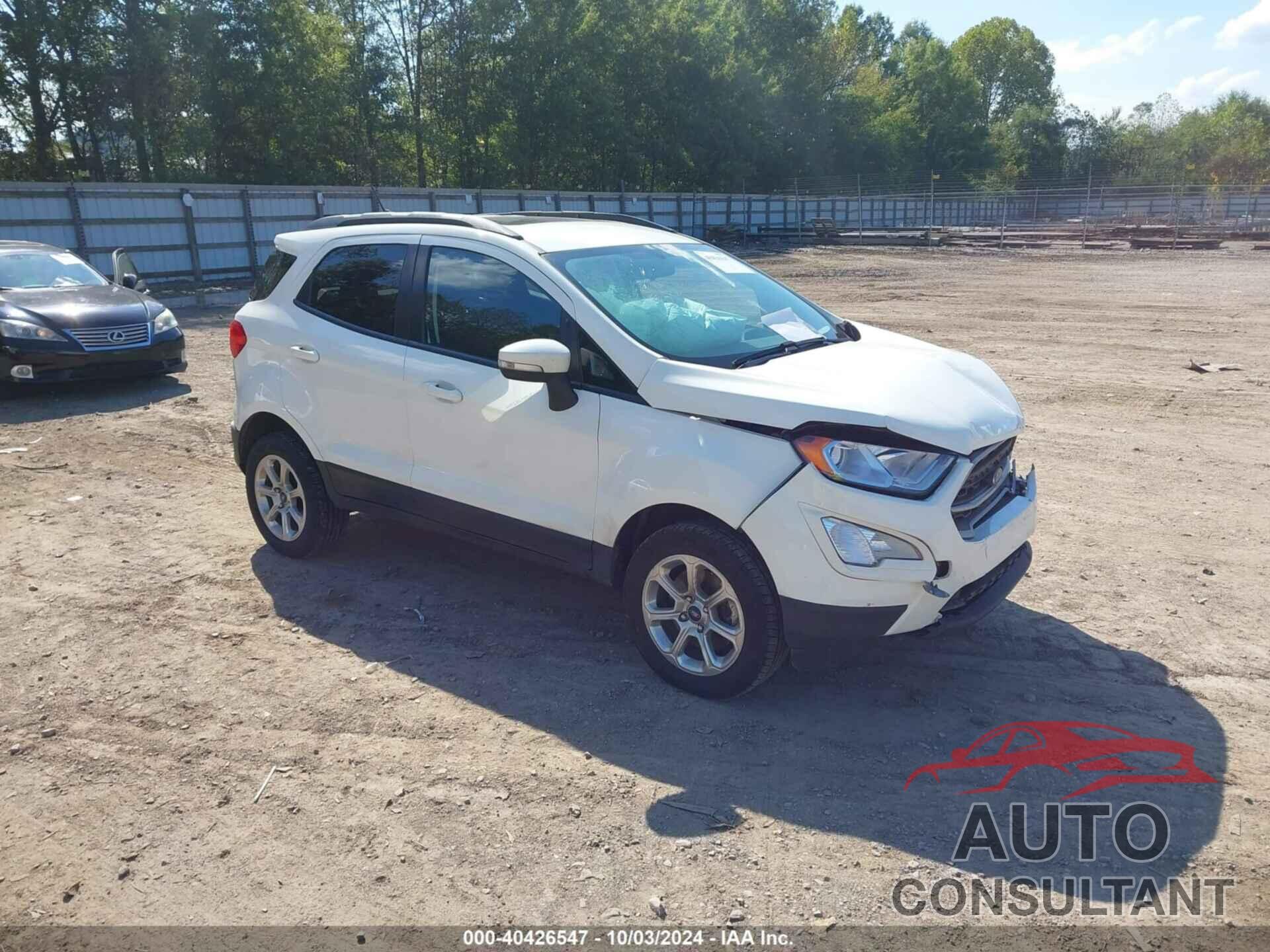 FORD ECOSPORT 2020 - MAJ6S3GLXLC394007