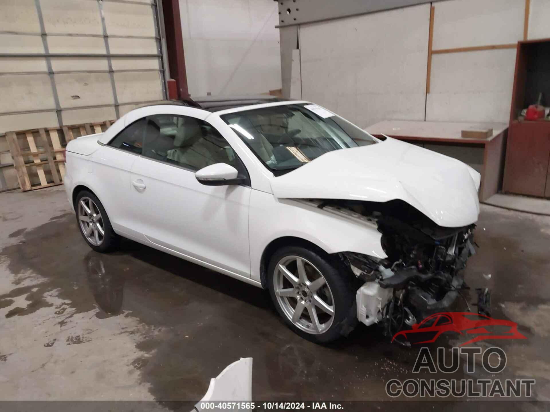 VOLKSWAGEN EOS 2013 - WVWFW8AH8DV006813