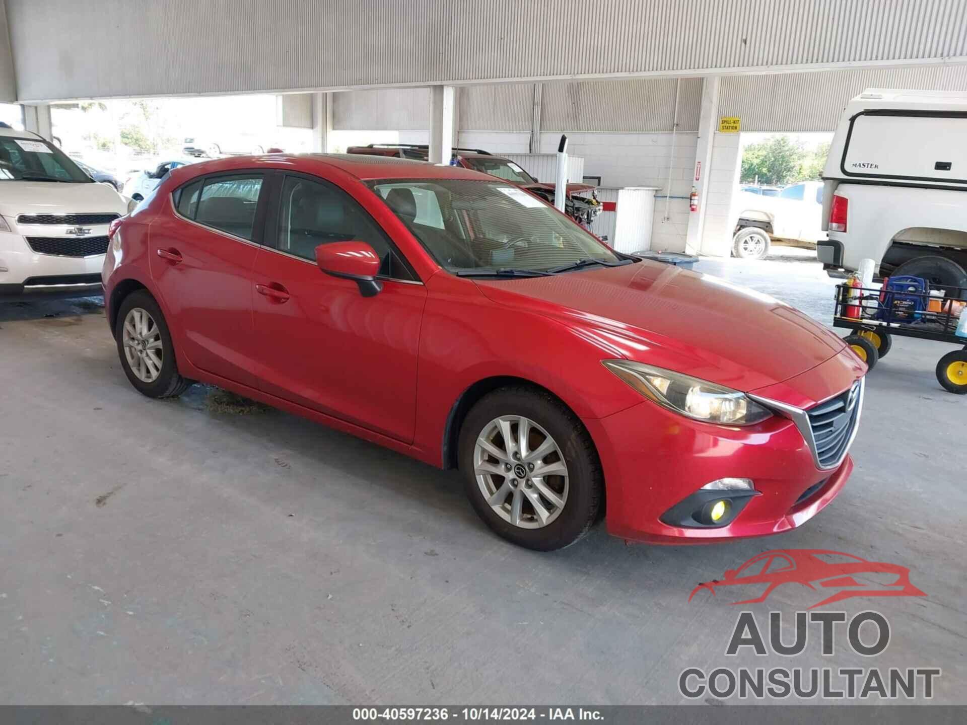 MAZDA MAZDA3 2015 - JM1BM1M76F1232258