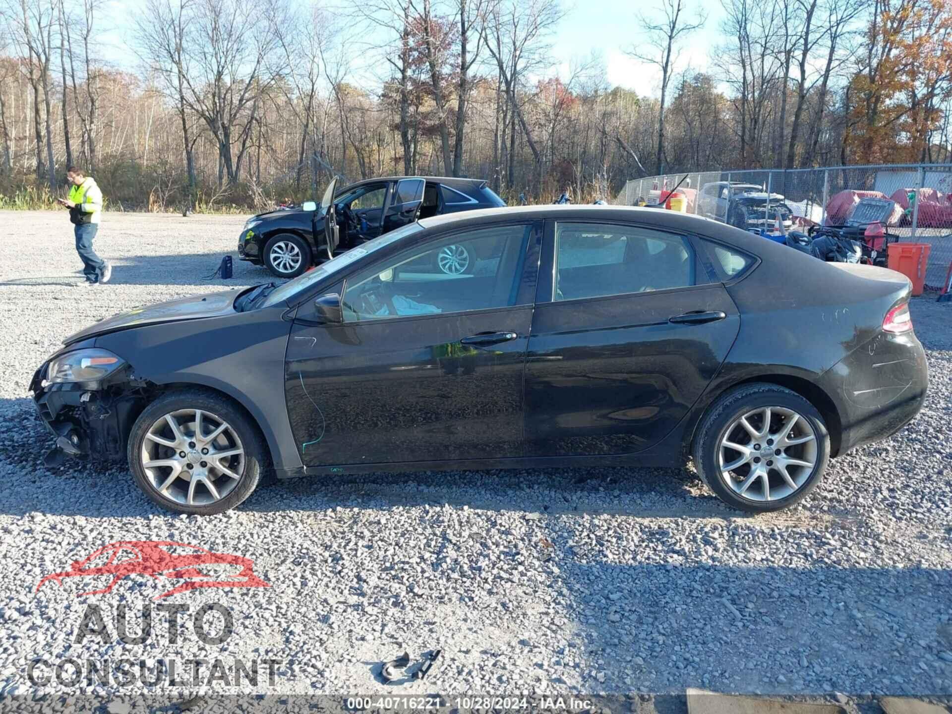 DODGE DART 2013 - 1C3CDFBA4DD118470
