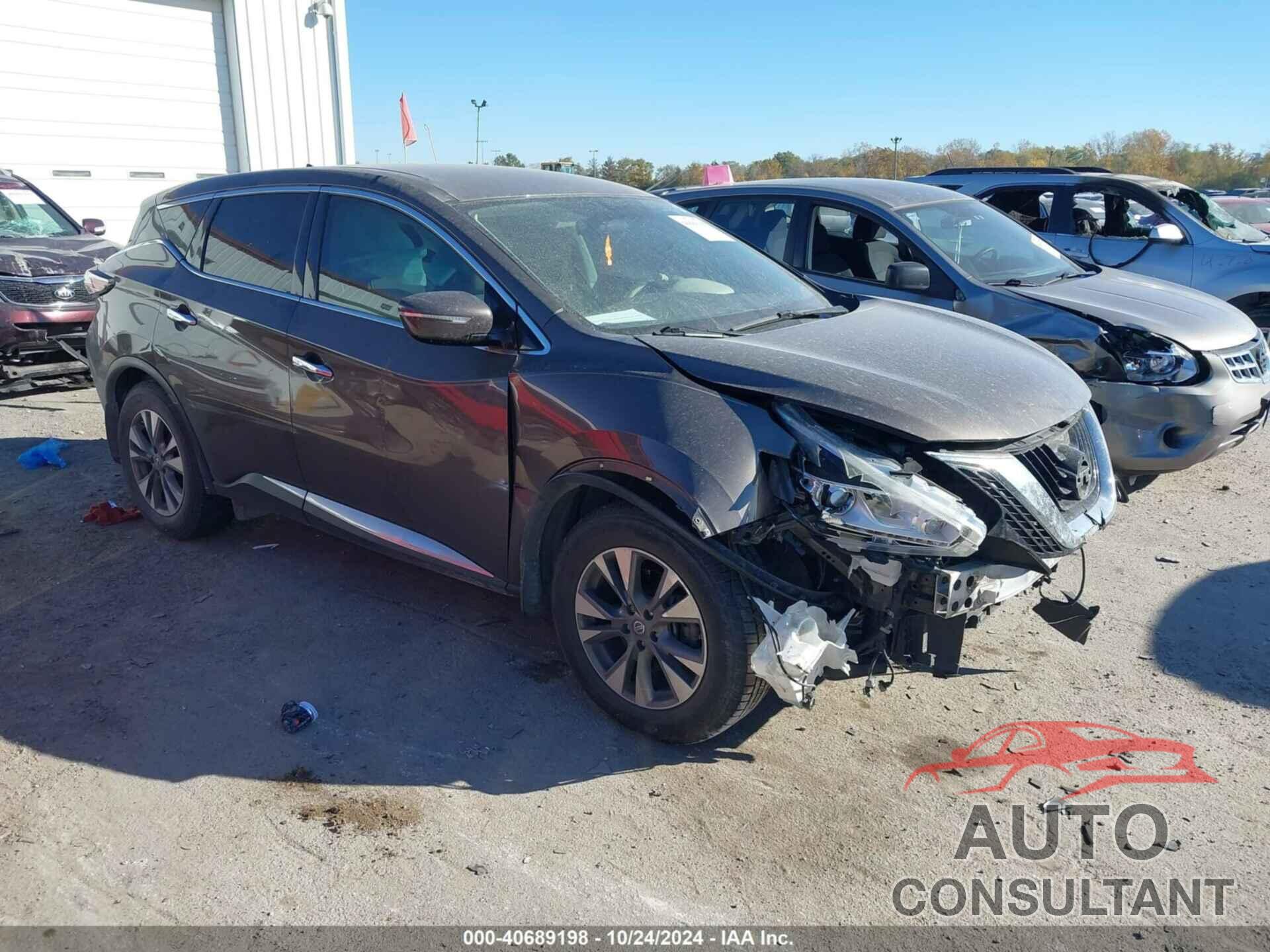 NISSAN MURANO 2015 - 5N1AZ2MG9FN253449