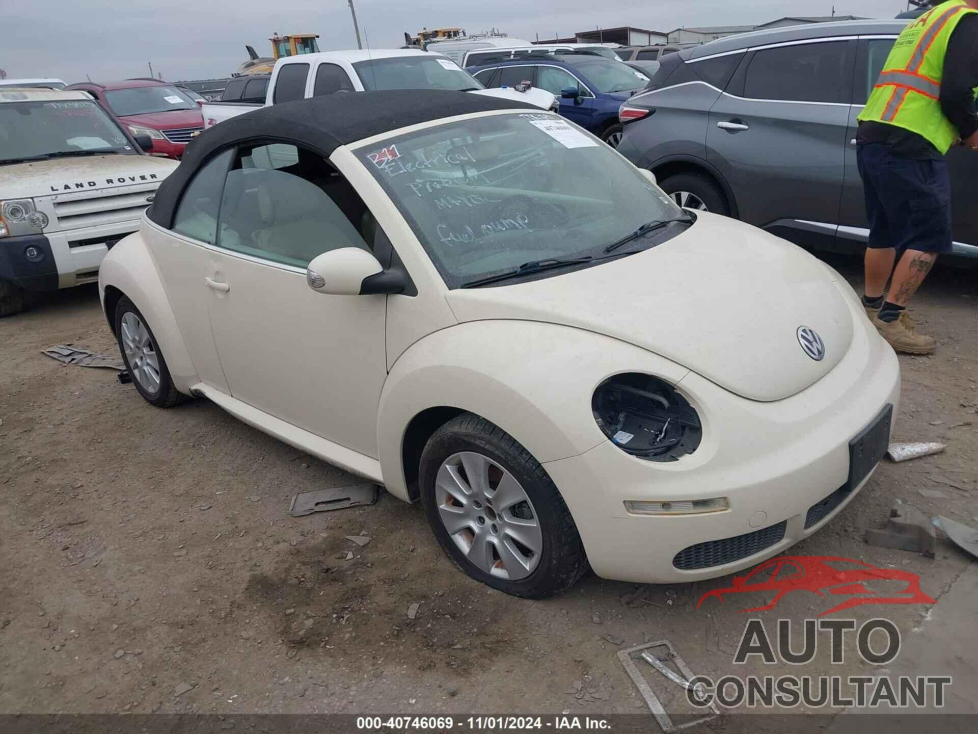 VOLKSWAGEN NEW BEETLE 2010 - 3VWRW3AL8AM005586