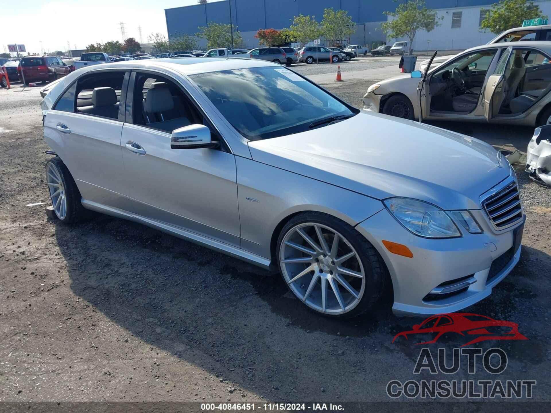 MERCEDES-BENZ E 350 2012 - WDDHF5KB1CA534559