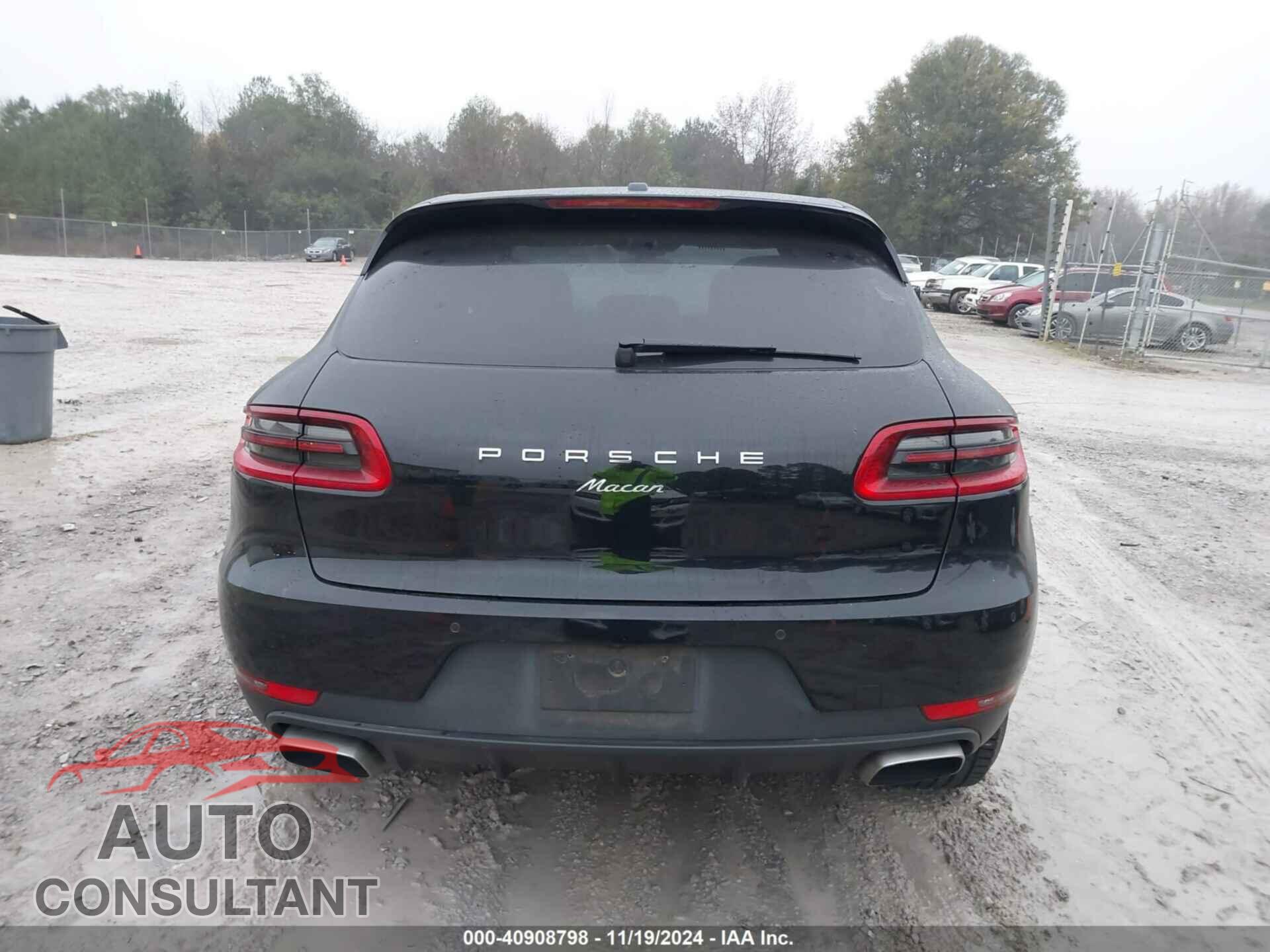 PORSCHE MACAN 2017 - WP1AA2A59HLB07287