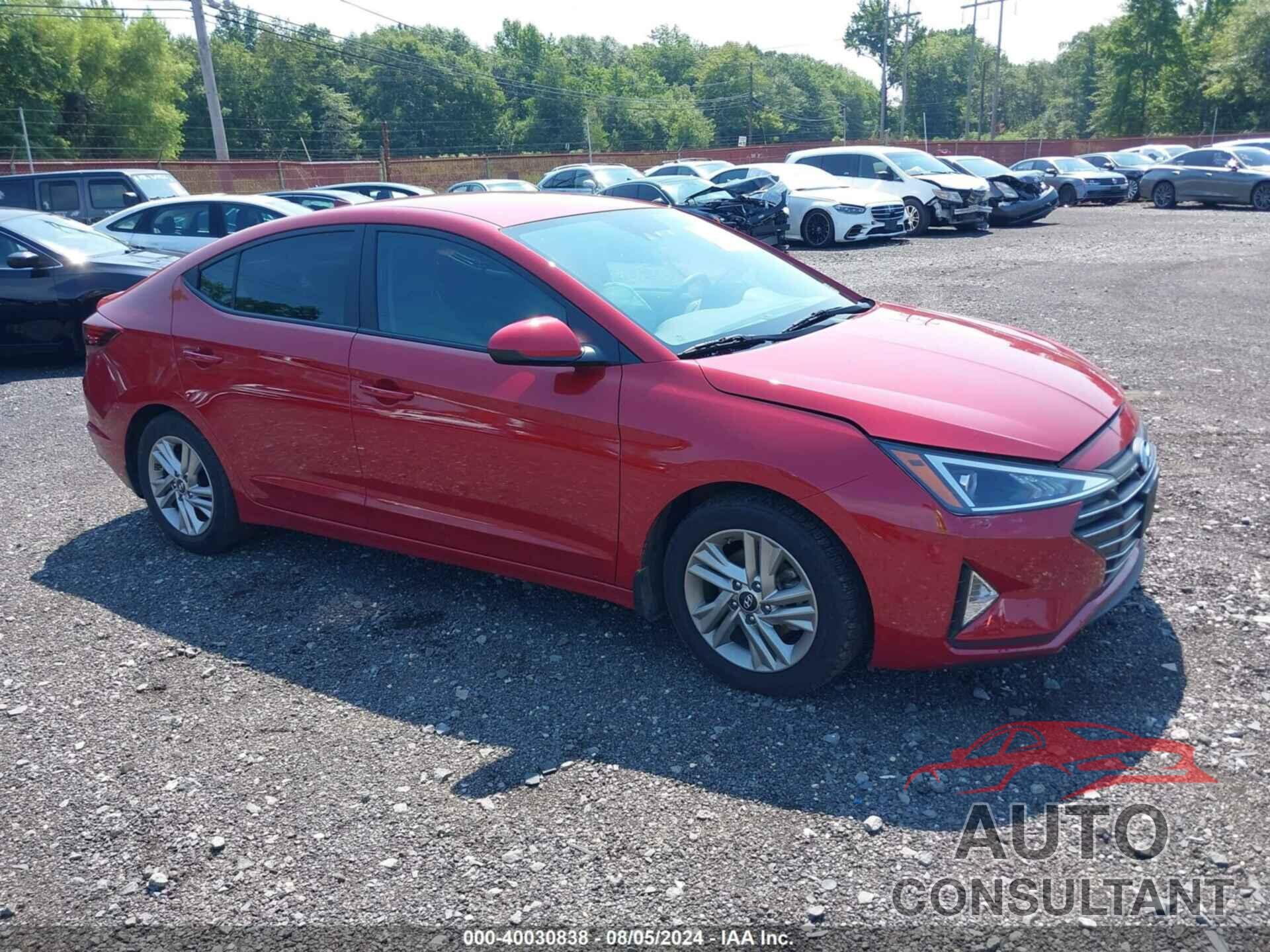 HYUNDAI ELANTRA 2020 - KMHD84LF8LU101233