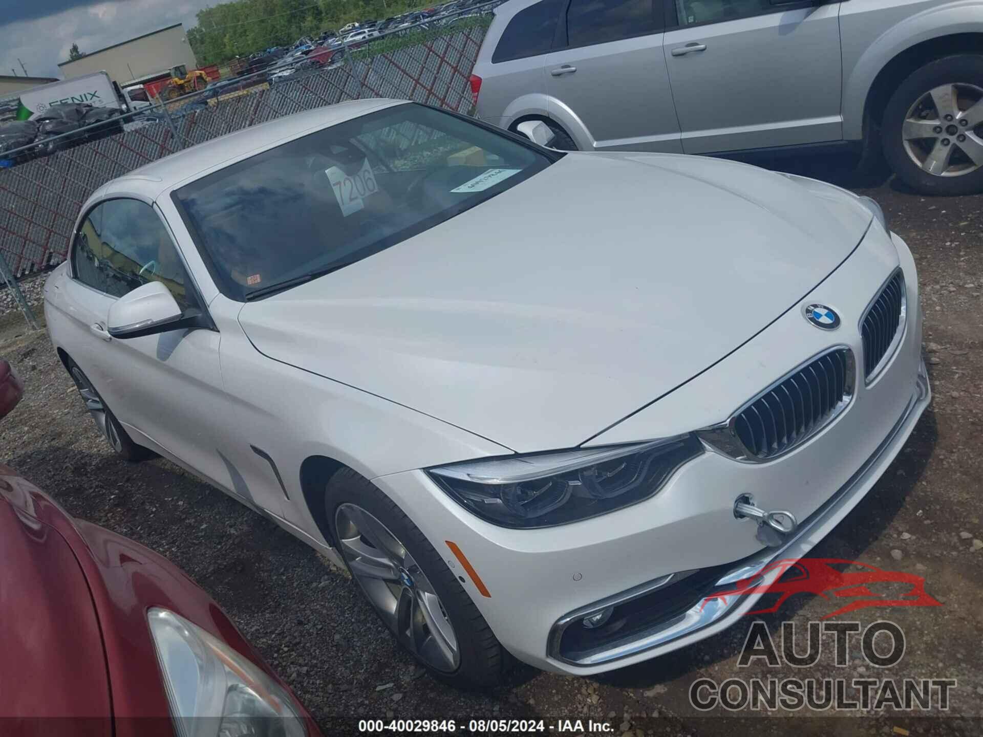 BMW 430I 2018 - WBA4Z3C52JEC48433