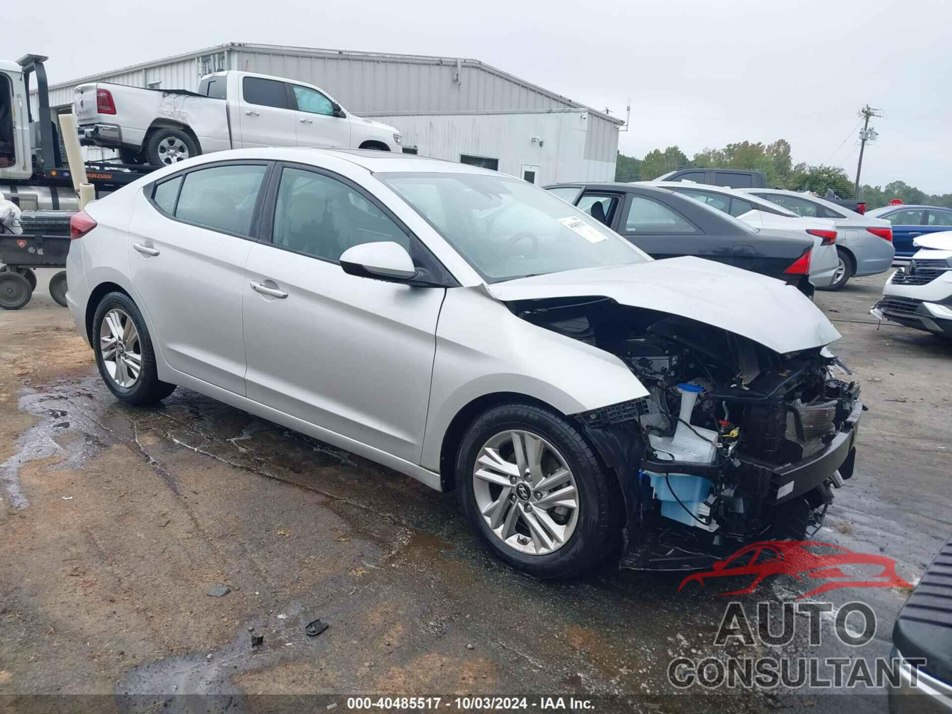 HYUNDAI ELANTRA 2019 - 5NPD84LF6KH448444
