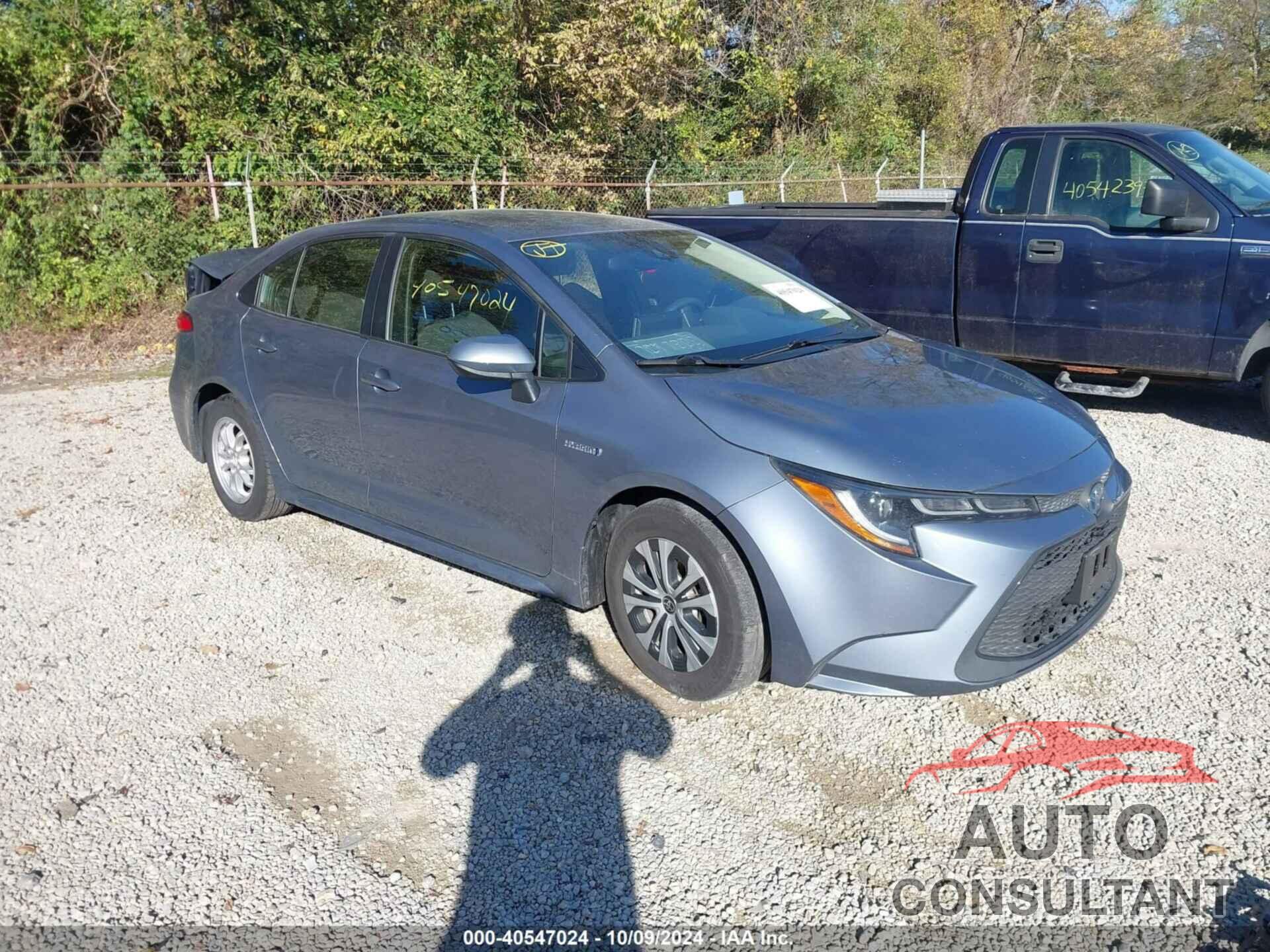 TOYOTA COROLLA 2020 - JTDEBRBE1LJ029289