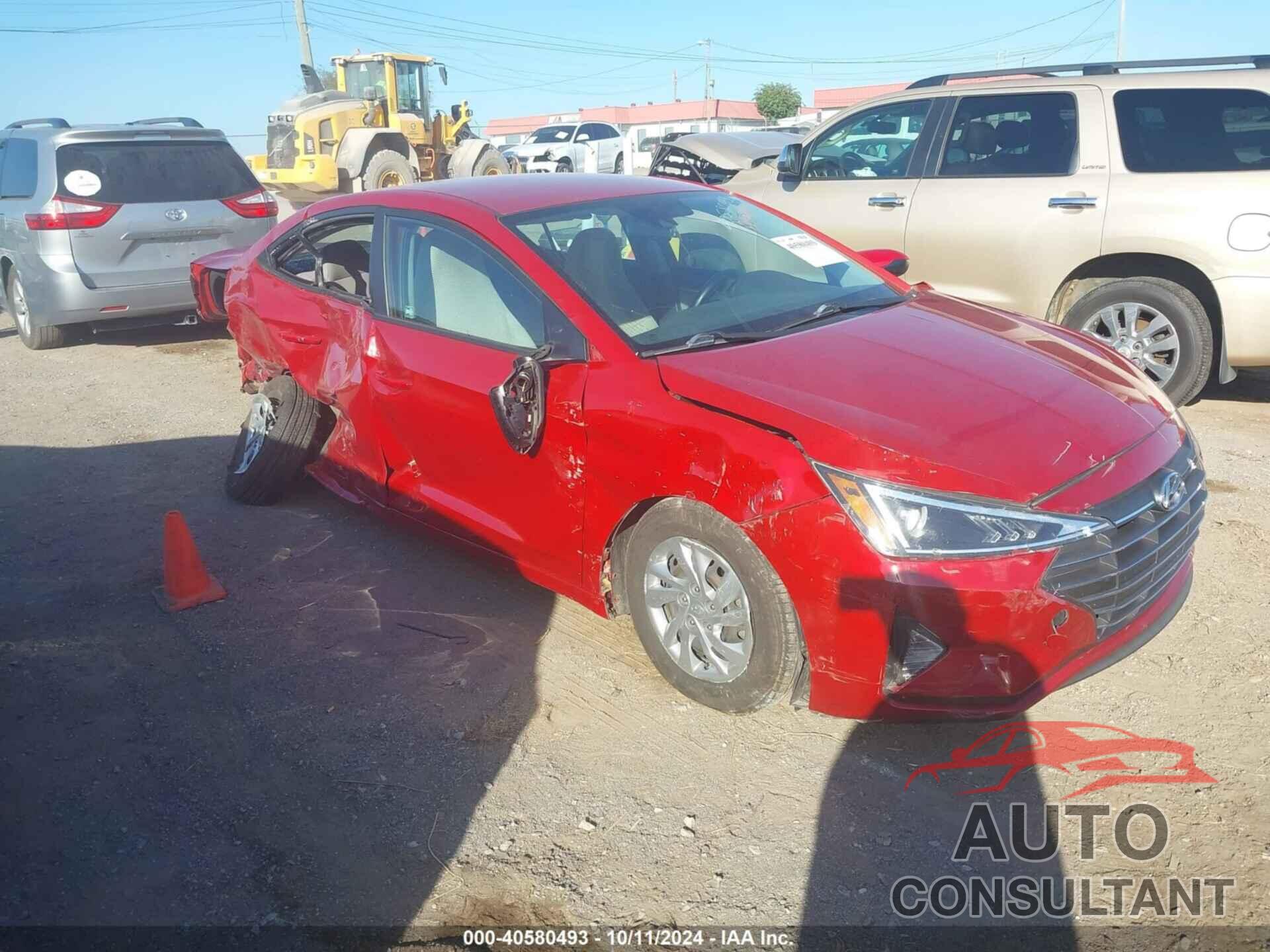 HYUNDAI ELANTRA 2020 - KMHD74LF6LU014904