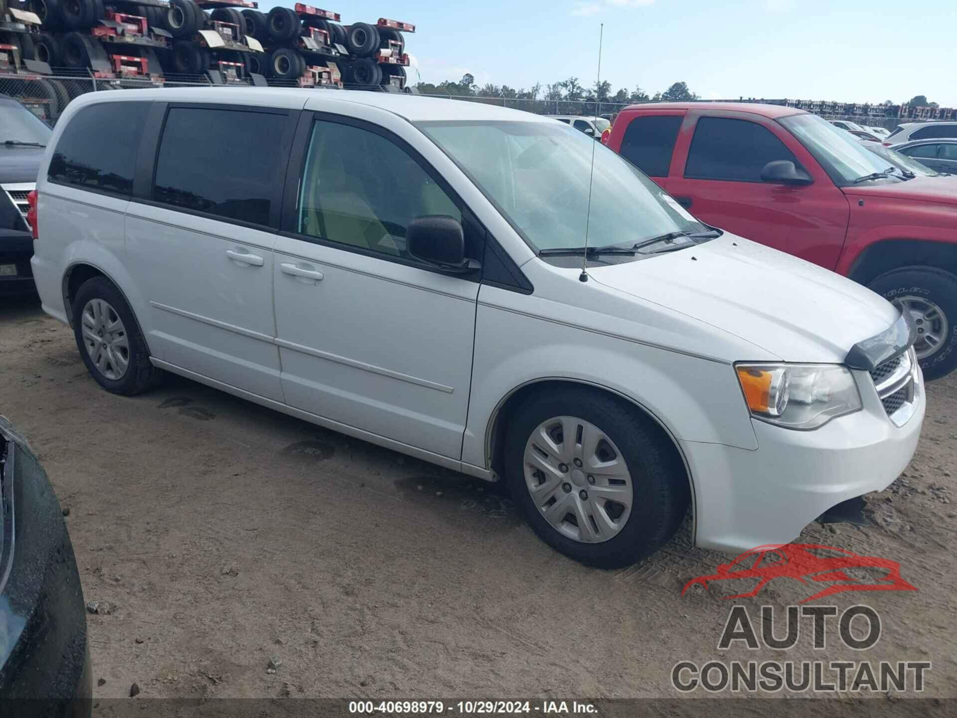 DODGE GRAND CARAVAN 2016 - 2C4RDGBG8GR341046