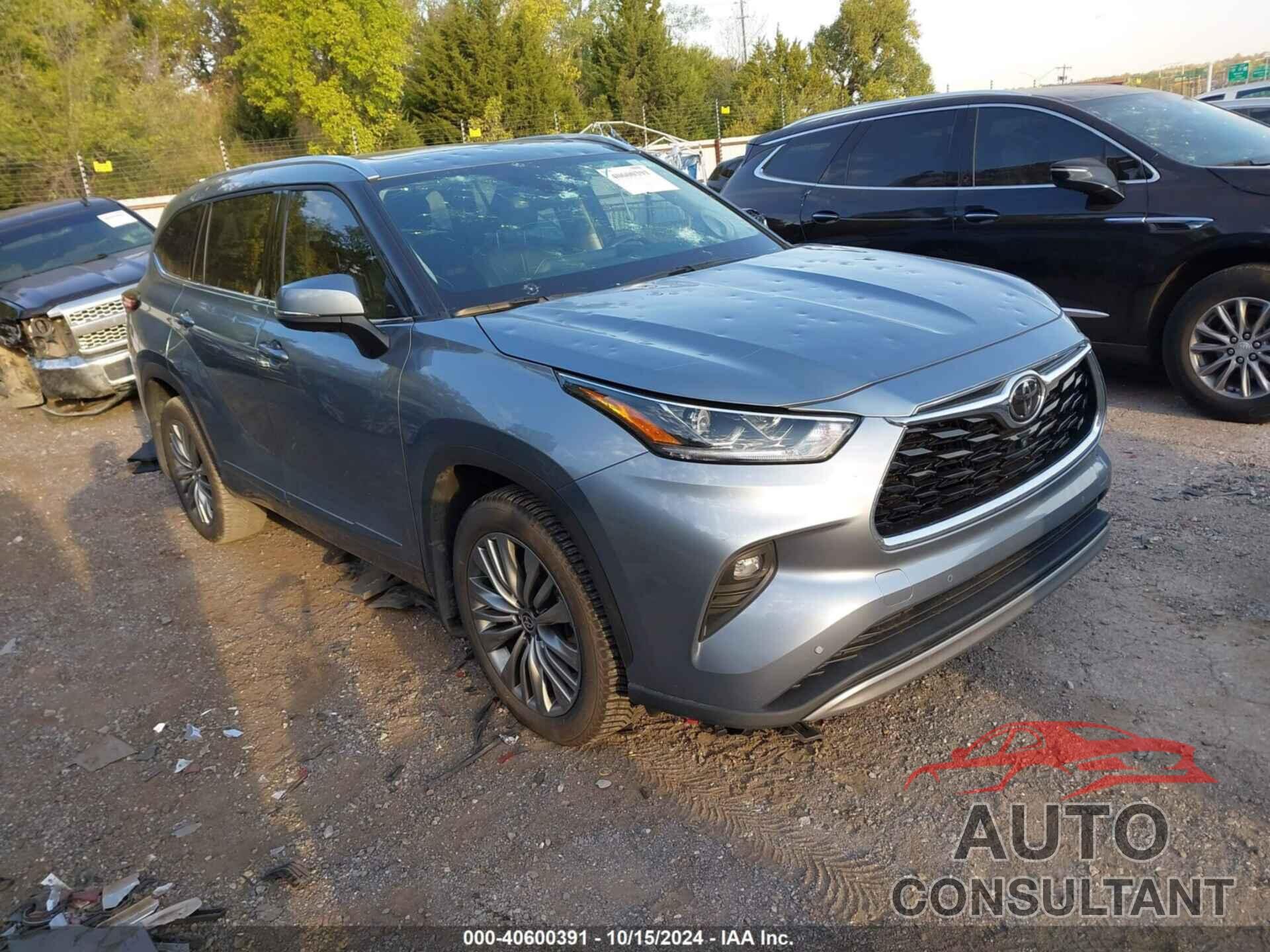 TOYOTA HIGHLANDER 2020 - 5TDFZRAH5LS028841