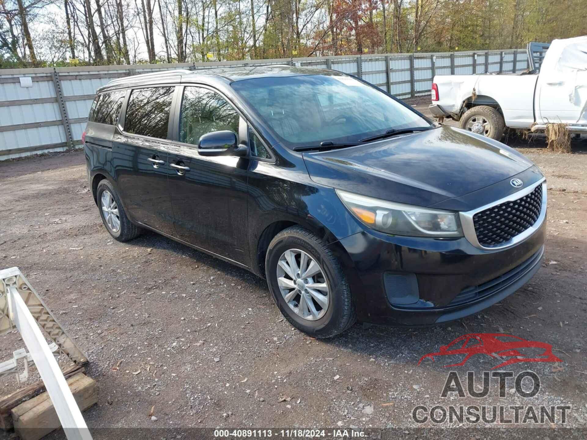 KIA SEDONA 2016 - KNDMB5C15G6101345