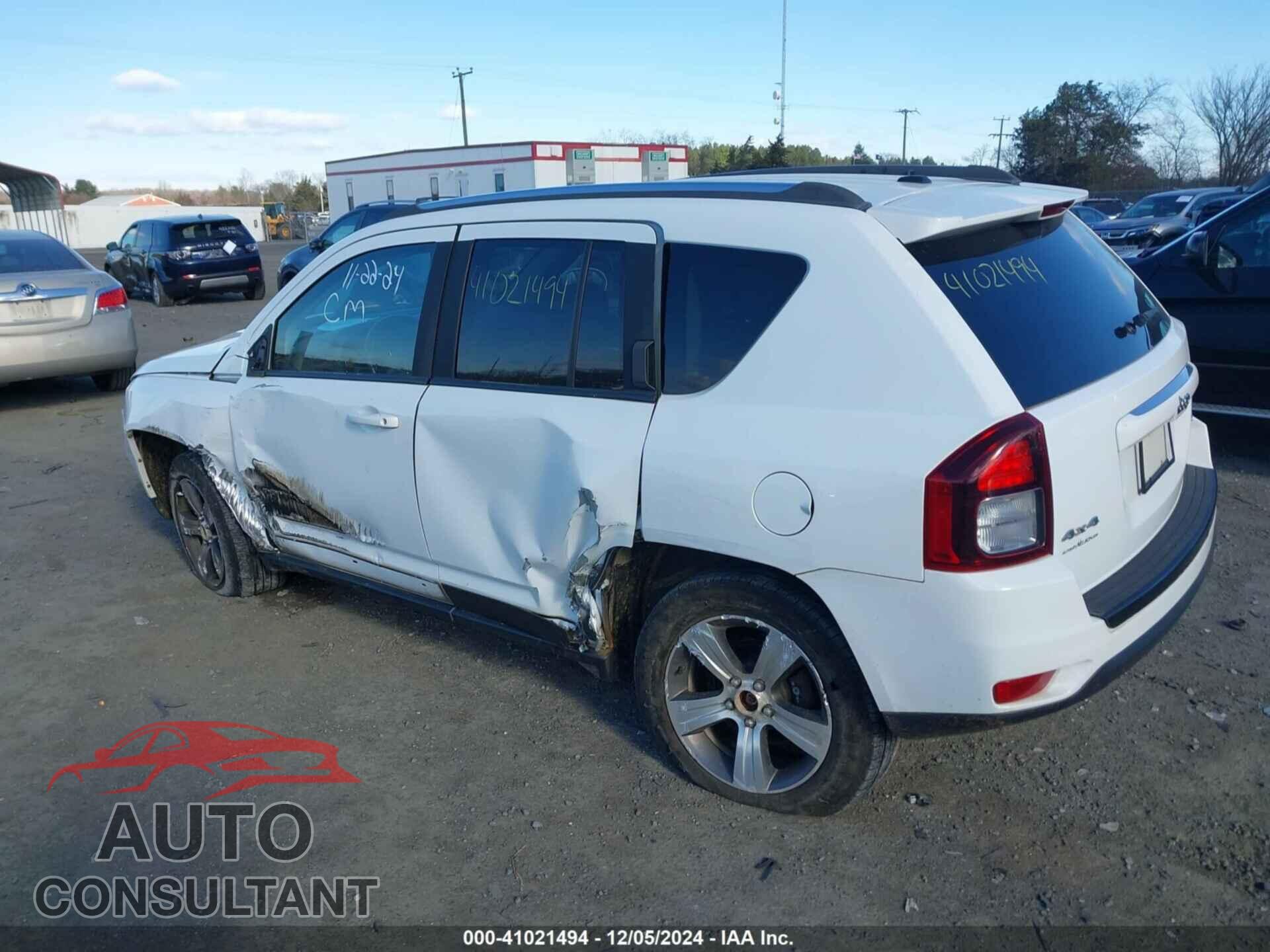 JEEP COMPASS 2017 - 1C4NJDEB8HD109833