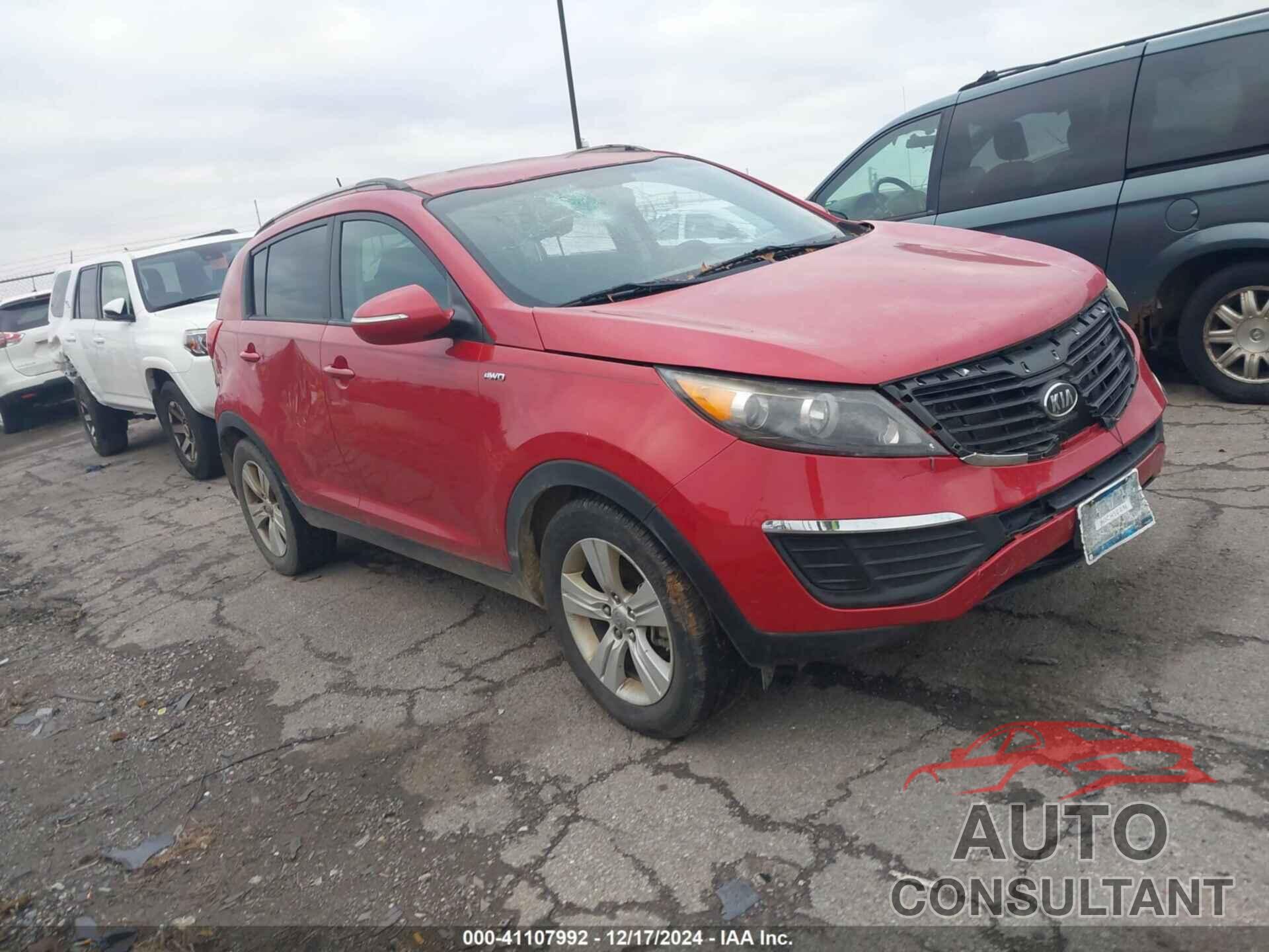 KIA SPORTAGE 2012 - KNDPBCA24C7183490