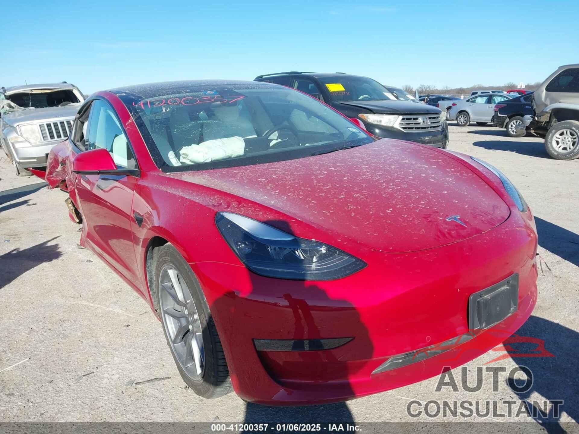TESLA MODEL 3 2022 - 5YJ3E1EB7NF155121
