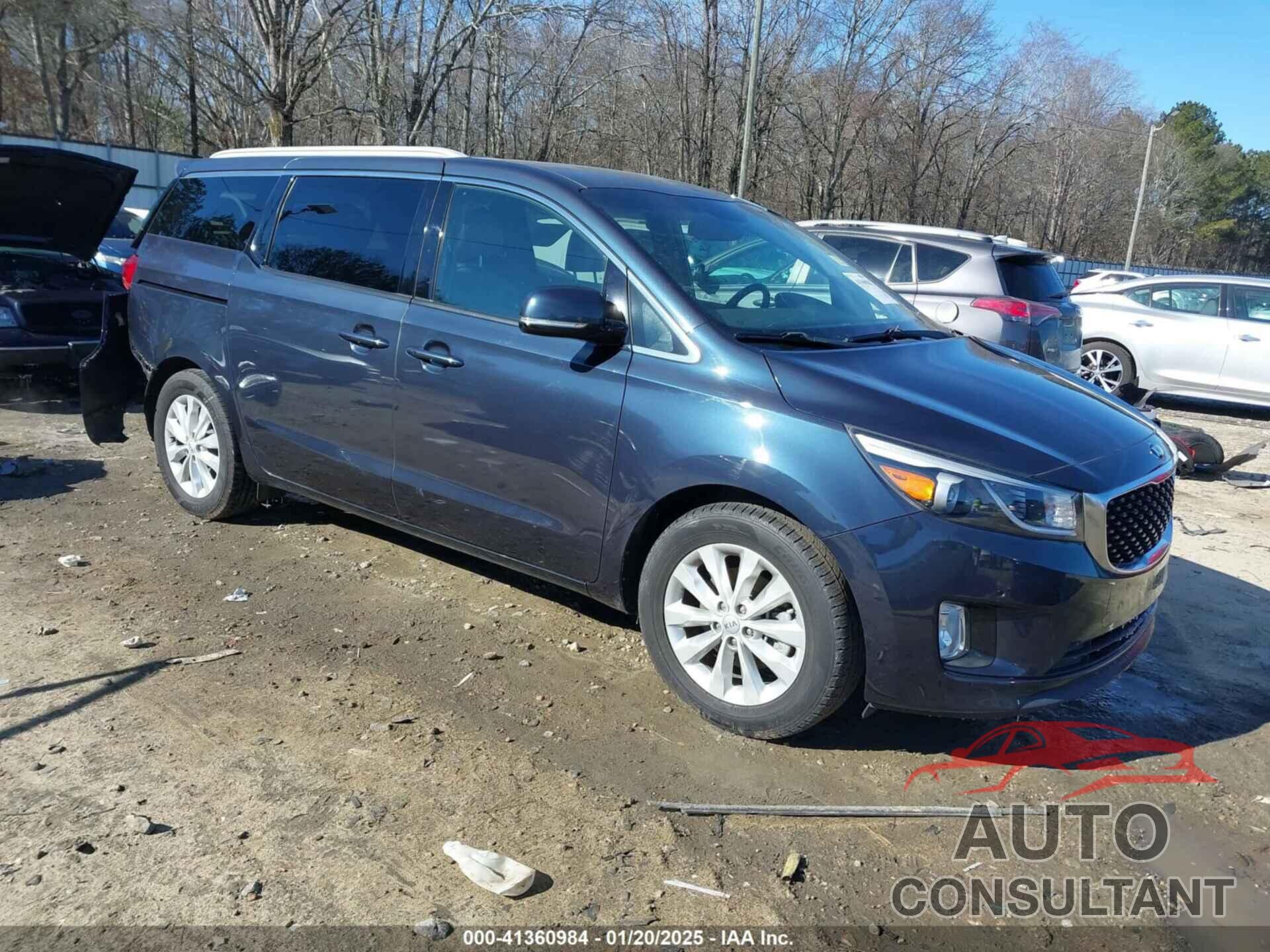 KIA SEDONA 2017 - KNDMC5C11H6261589