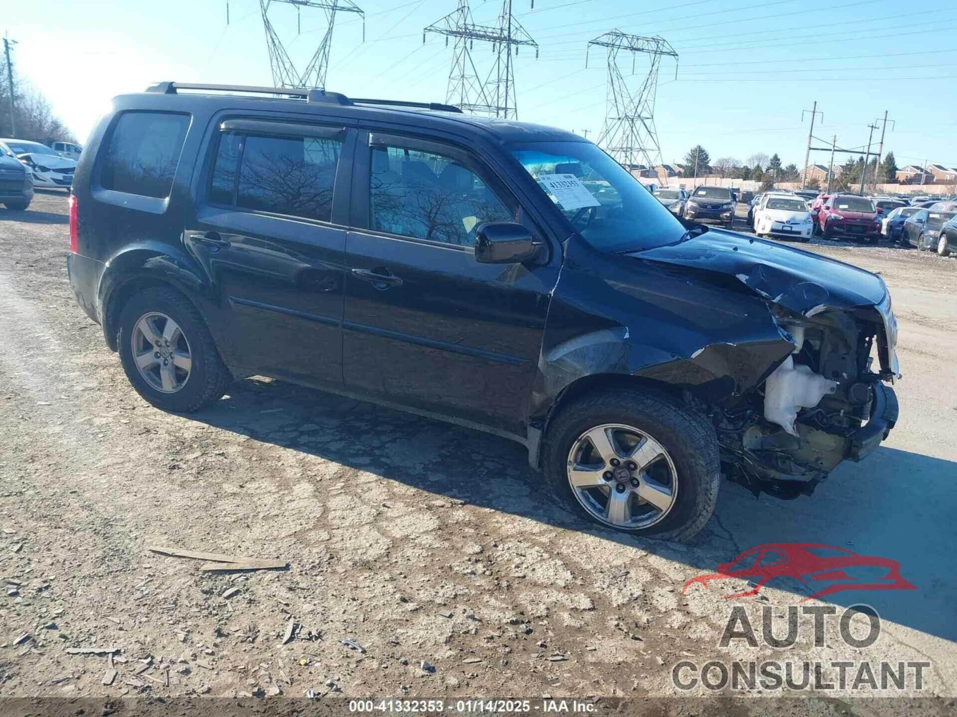 HONDA PILOT 2010 - 5FNYF4H54AB013359