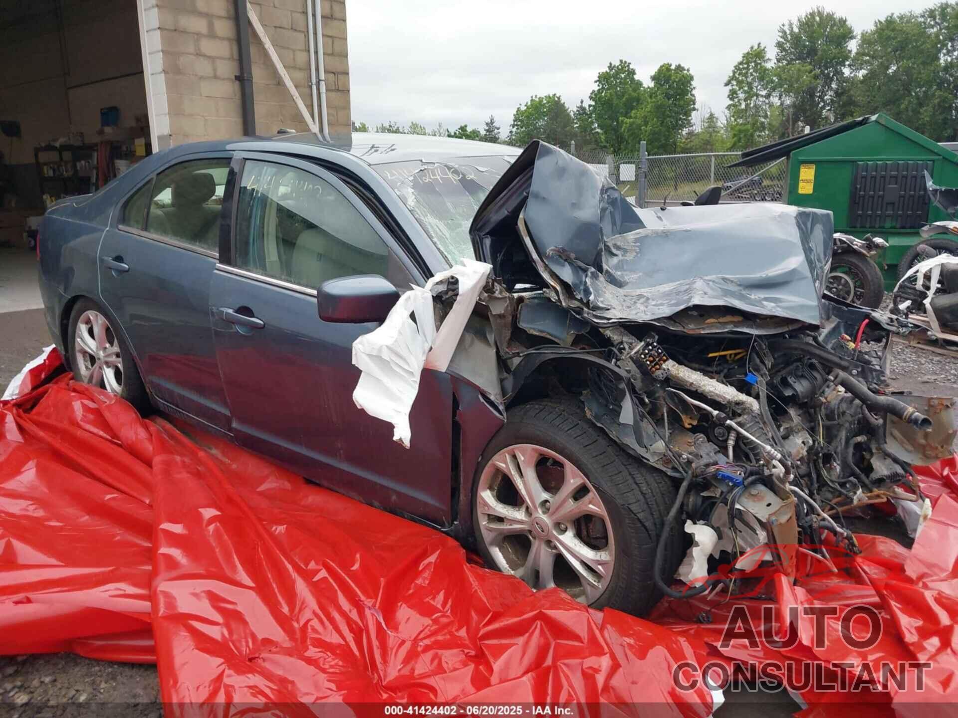 FORD FUSION 2012 - 3FAHP0HA9CR177815