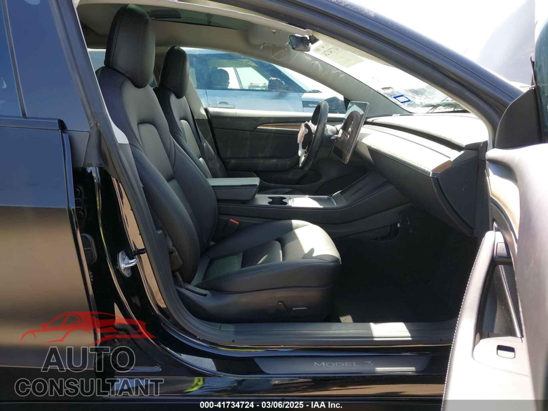 TESLA MODEL 3 2022 - 5YJ3E1EC6NF104475