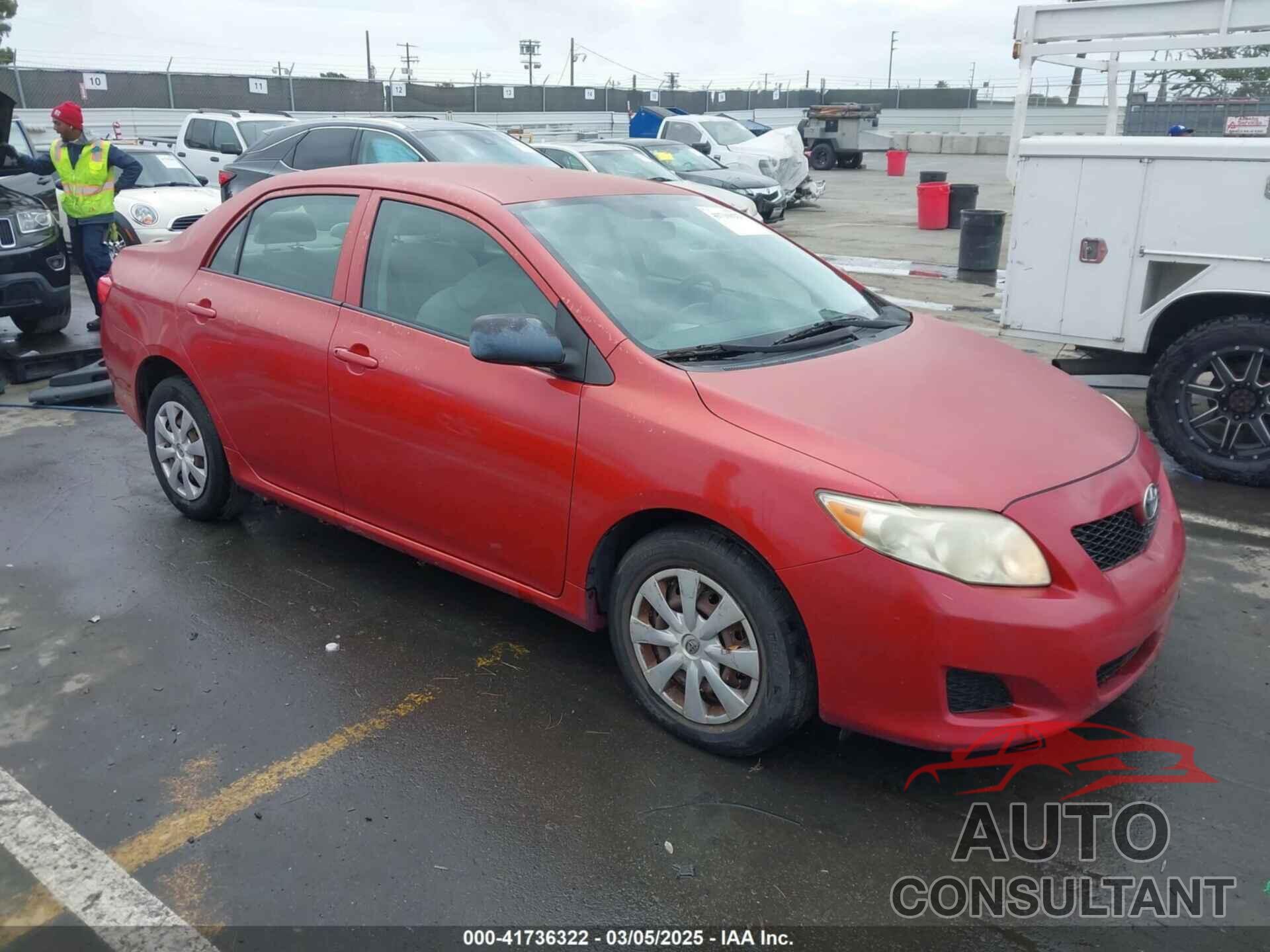 TOYOTA COROLLA 2009 - JTDBL40E099075020