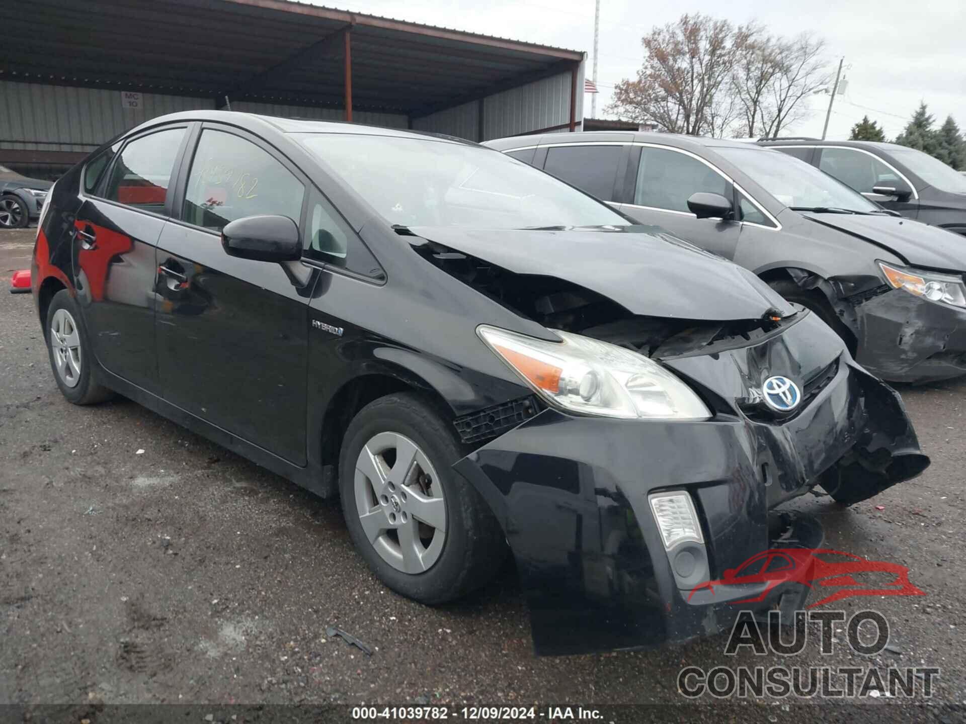 TOYOTA PRIUS 2010 - JTDKN3DU1A0071038