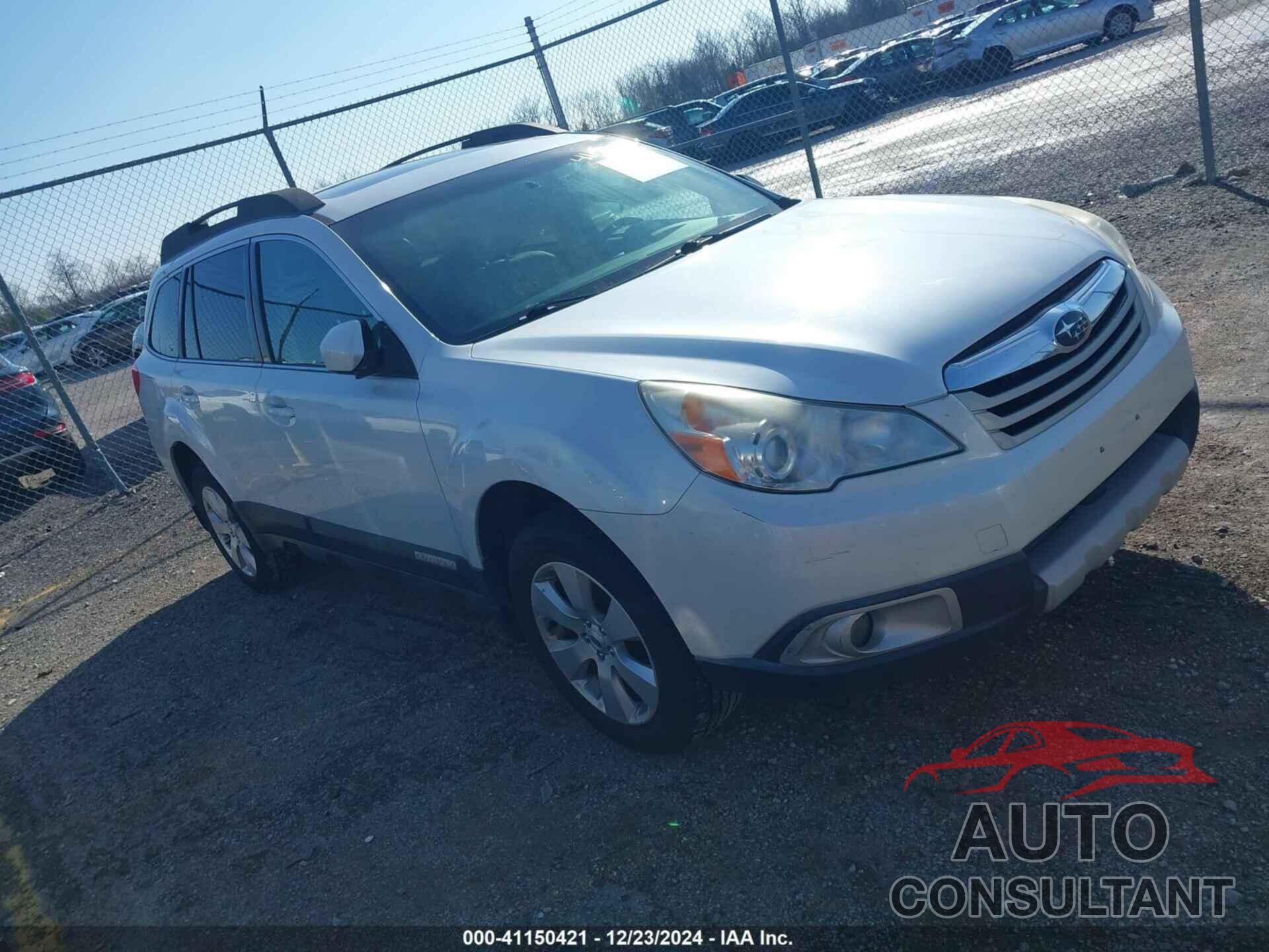 SUBARU OUTBACK 2012 - 4S4BRCKC2C3233576