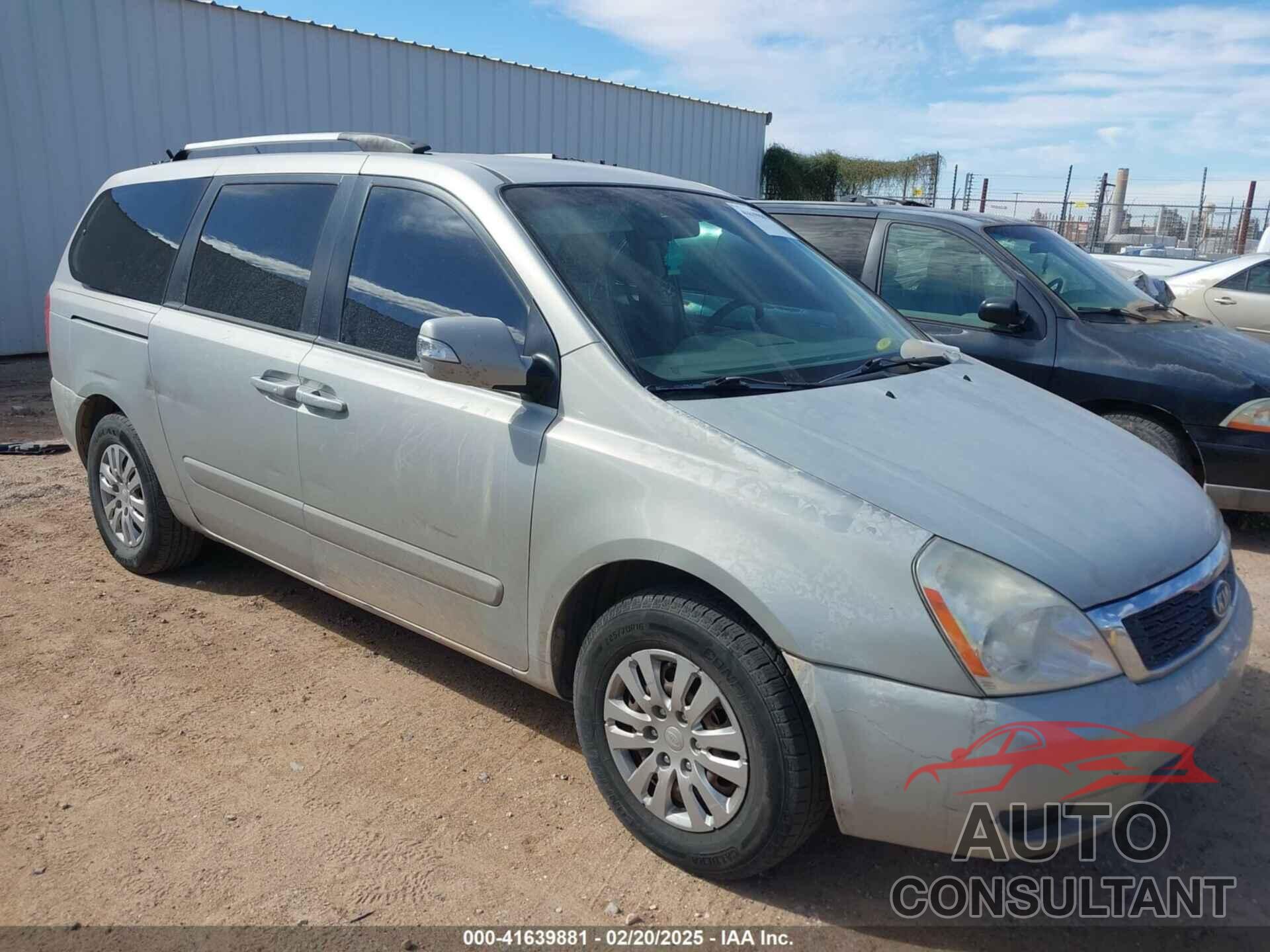 KIA SEDONA 2012 - KNDMG4C78C6484482
